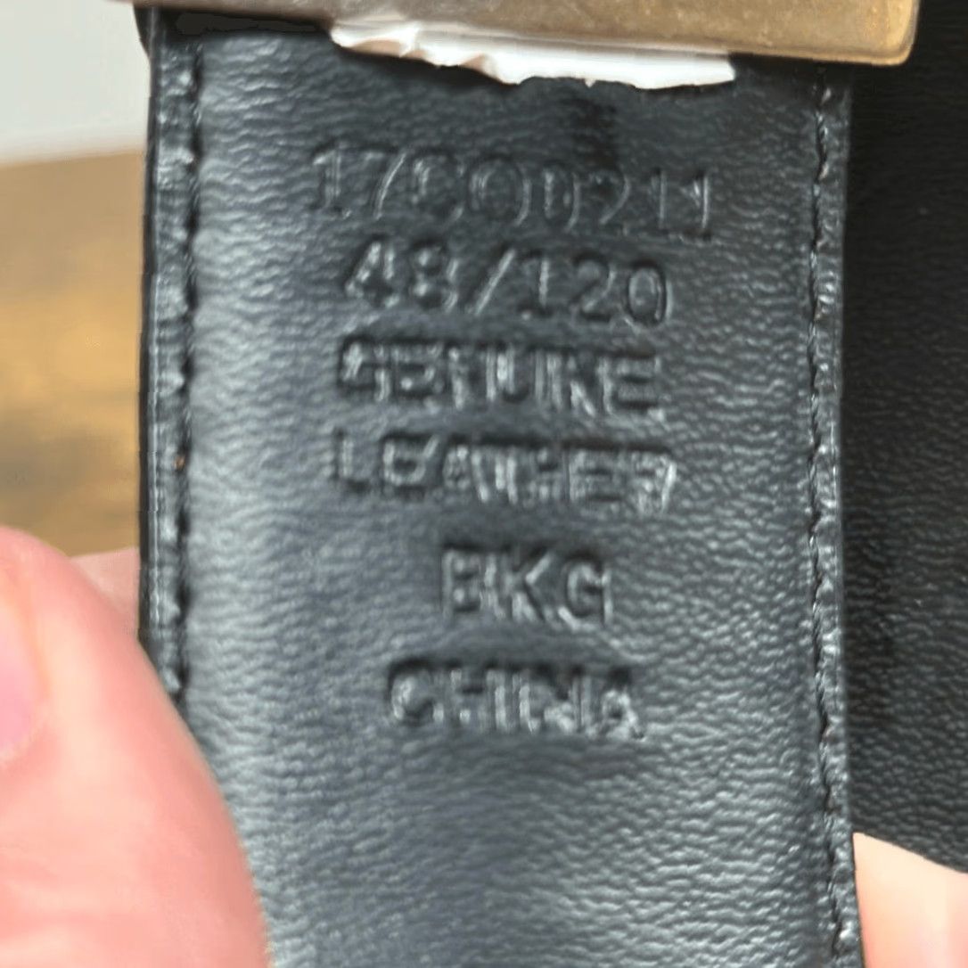 Vintage **Columbia Reversible Brown Genuine Leather Work Belt Men's Size 48** User: Columbia Reversible Genuine Leather Brown Work Belt Men's Size 48 Size ONE SIZE - 6 Thumbnail