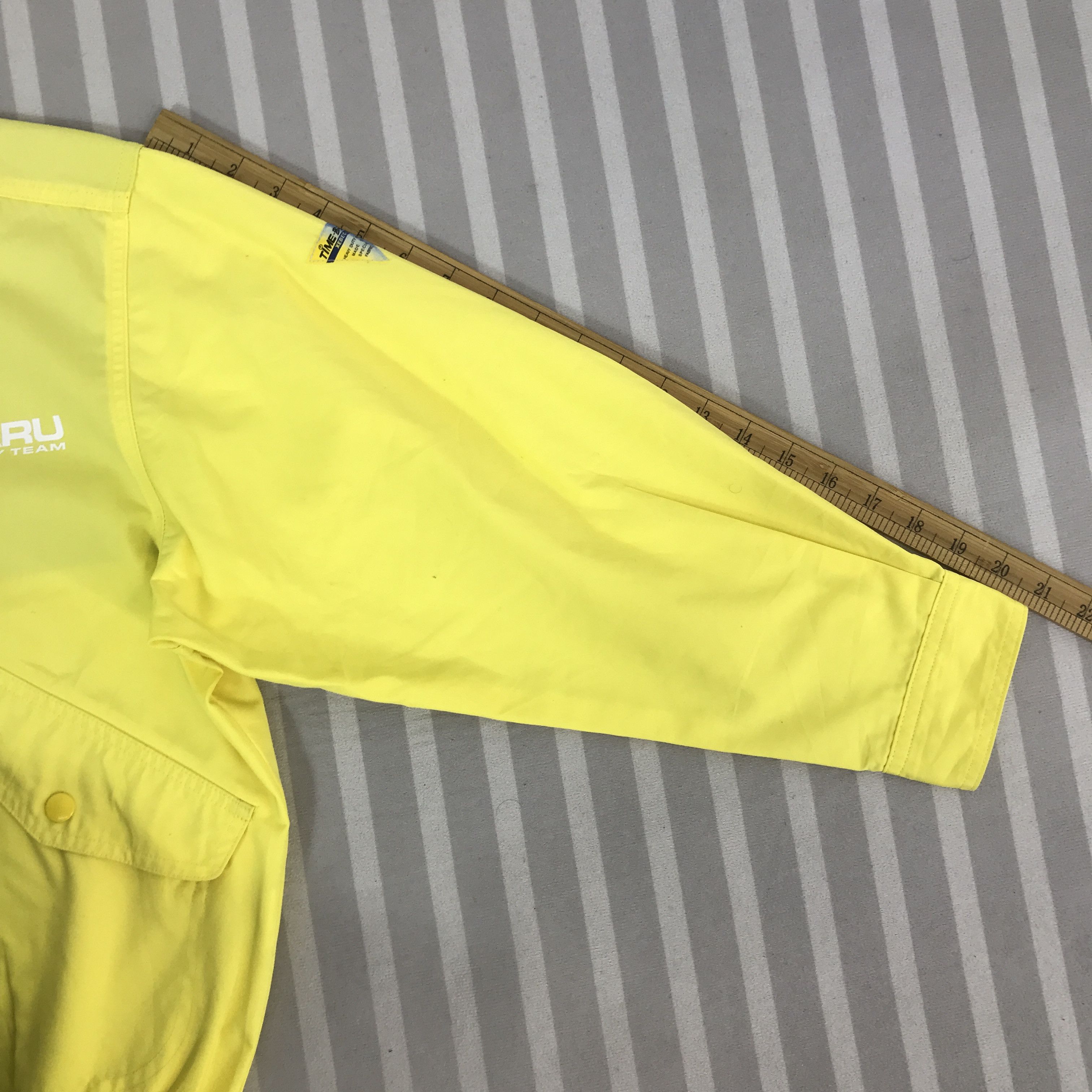 Japanese Brand Vintage Subaru Racing yellow uniform jacket Size US L / EU 52-54 / 3 - 7 Thumbnail