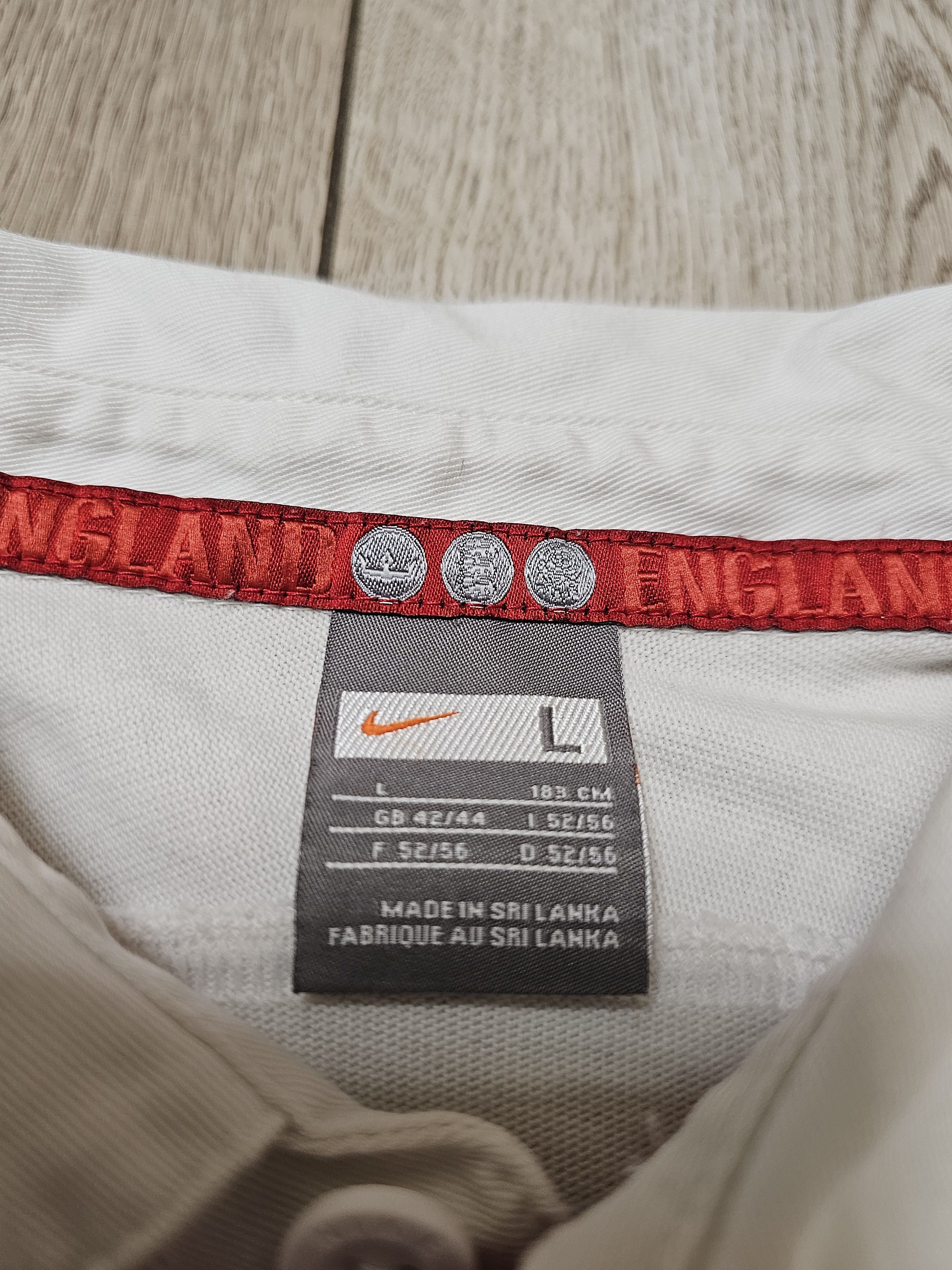 Nike × Vintage ENGLAND RUGBY JERSEY VINTAGE NIKE SHIRT RUGBY JERSEY Size US L / EU 52-54 / 3 - 8 Thumbnail