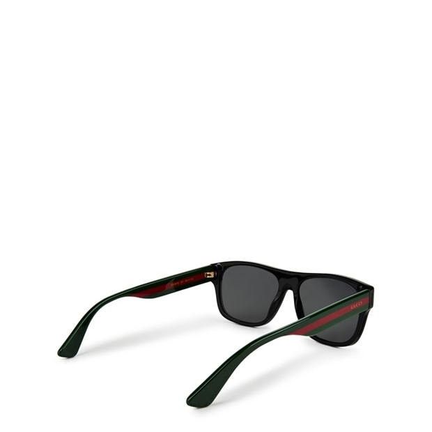 Gucci GUCCI Men'S Web Square Sunglasses Size ONE SIZE - 3 Thumbnail