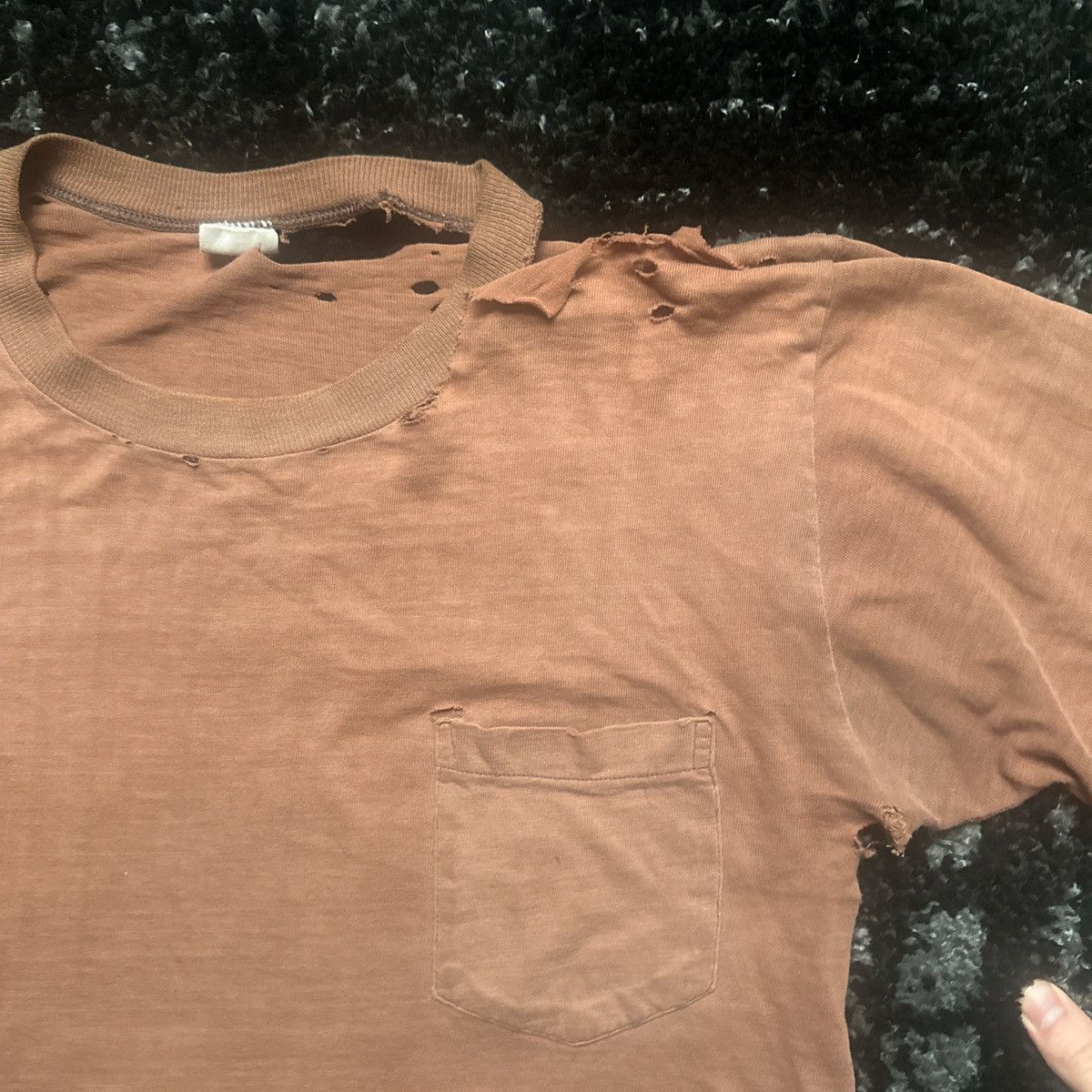 Hanes 60’s pocket tee Size US M / EU 48-50 / 2 - 3 Thumbnail