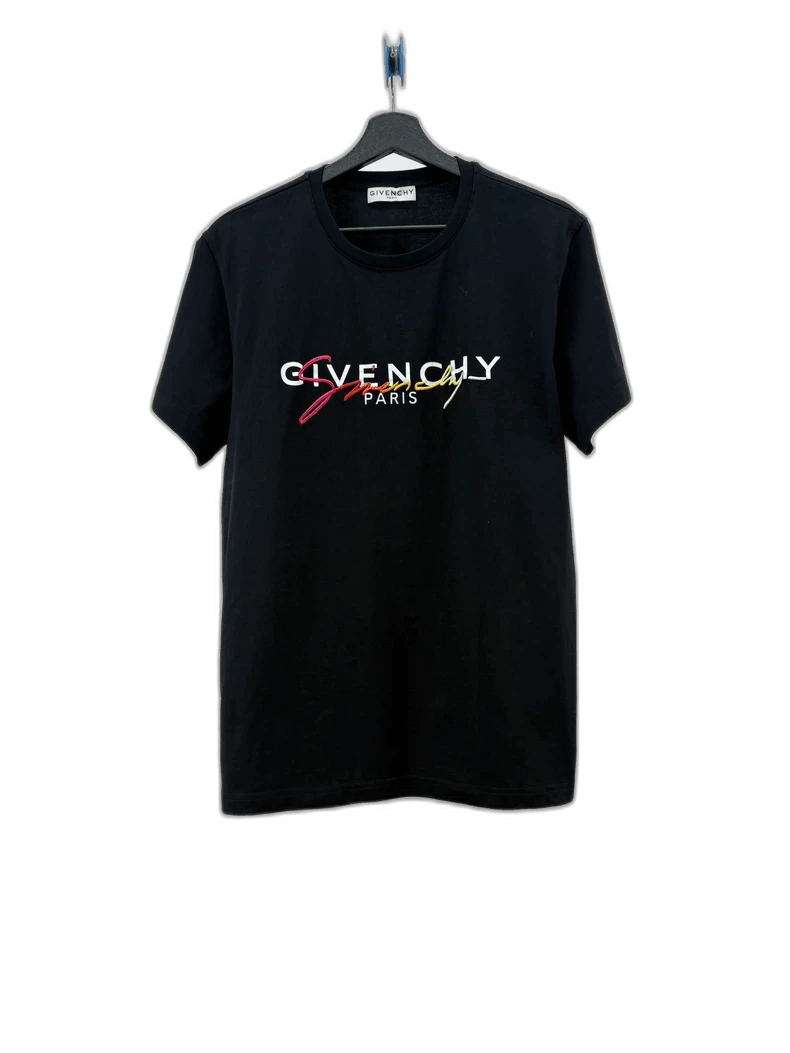 Givenchy Givenchy Vibrant Embroidered Logo Short Sleeve Shirt Size US S / EU 44-46 / 1 - 1 Thumbnail