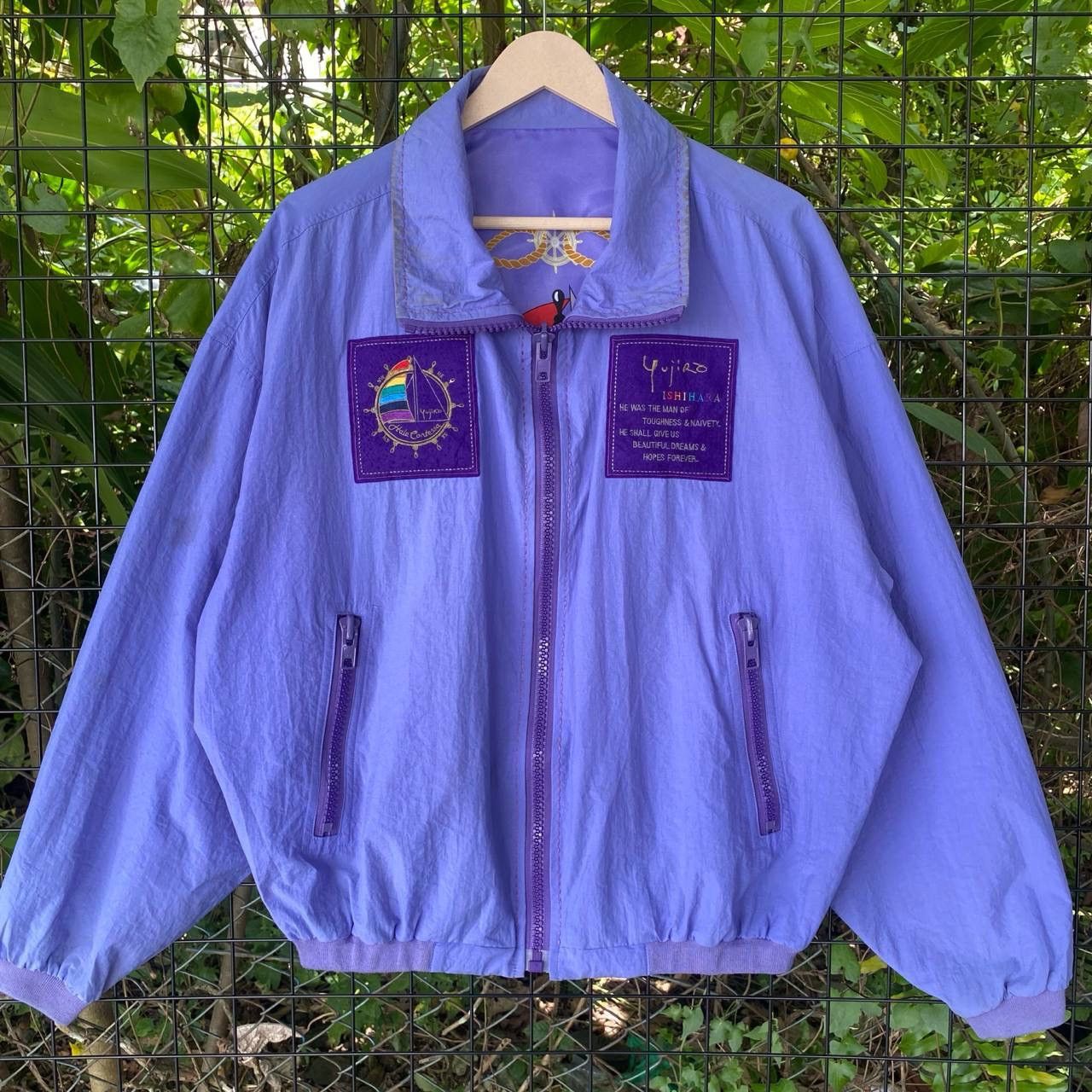 Designer × Japanese Brand × Vintage Vtg Designer Yujiro Ishihara Baggy Light Zipper Jacket Size US M / EU 48-50 / 2 - 3 Thumbnail