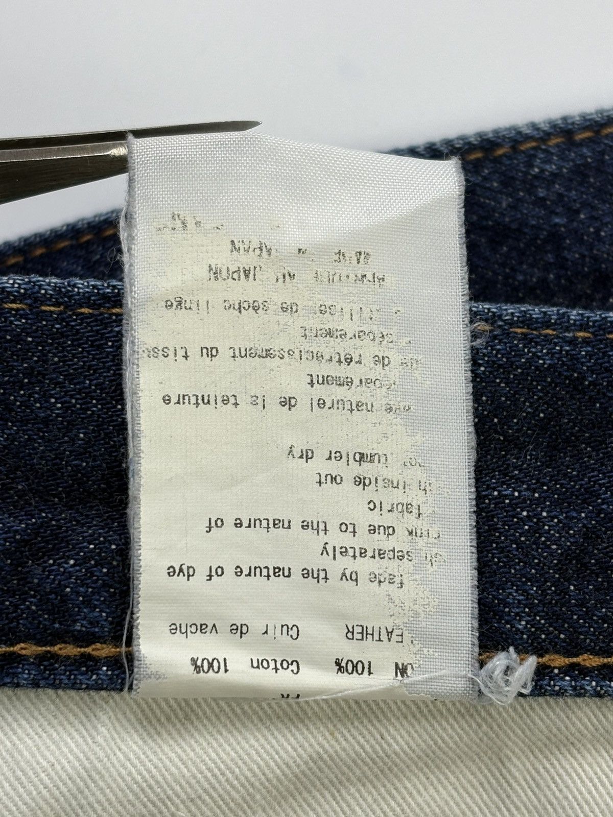 Japan Blue Japan Blue Selvedge Denim Jeans Size US 30 / EU 46 - 8 Thumbnail