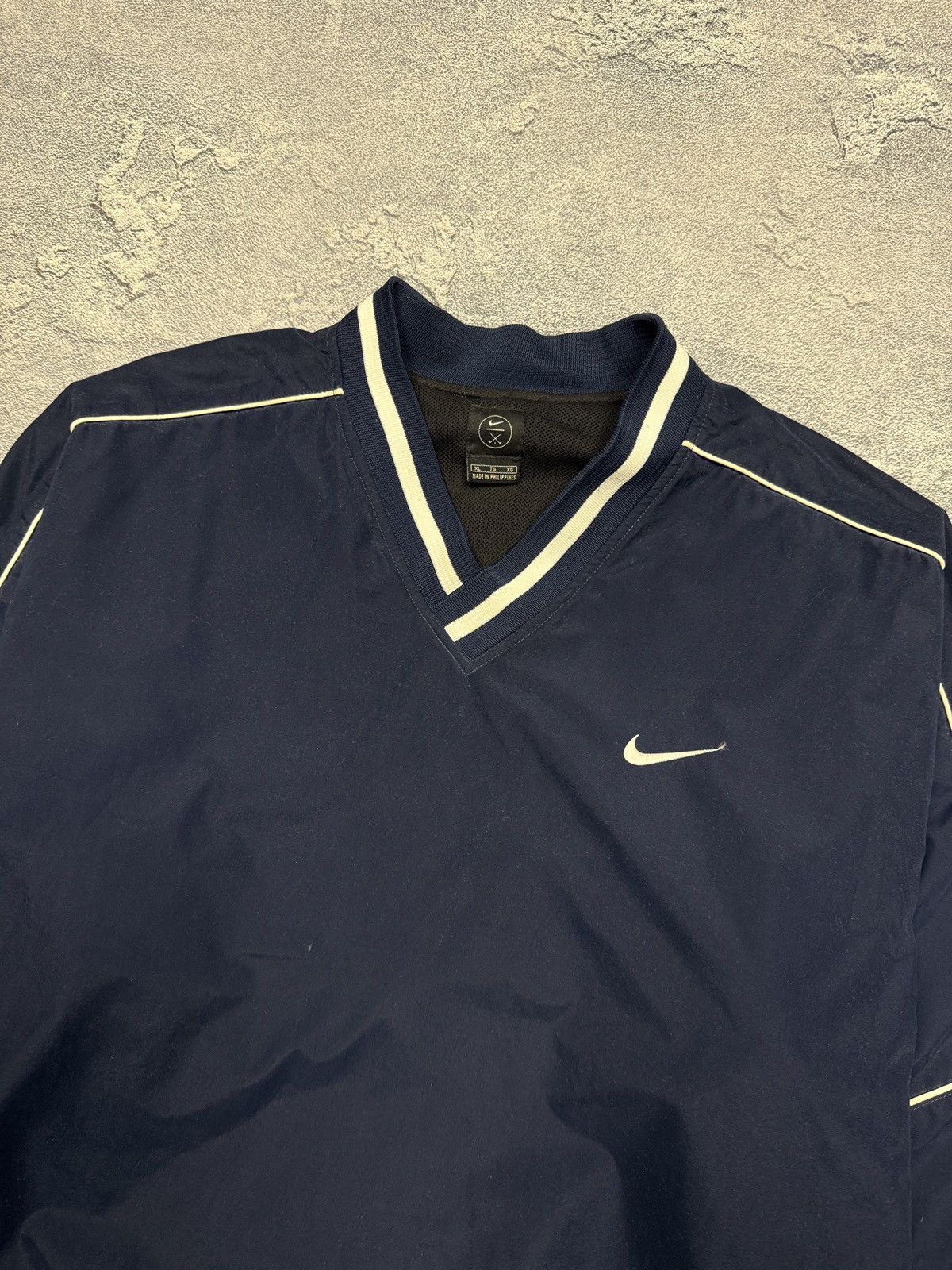 Nike × Vintage 90s Nike Vintage Anorak Oversize Jacket Y2K Size US XL / EU 56 / 4 - 6 Thumbnail