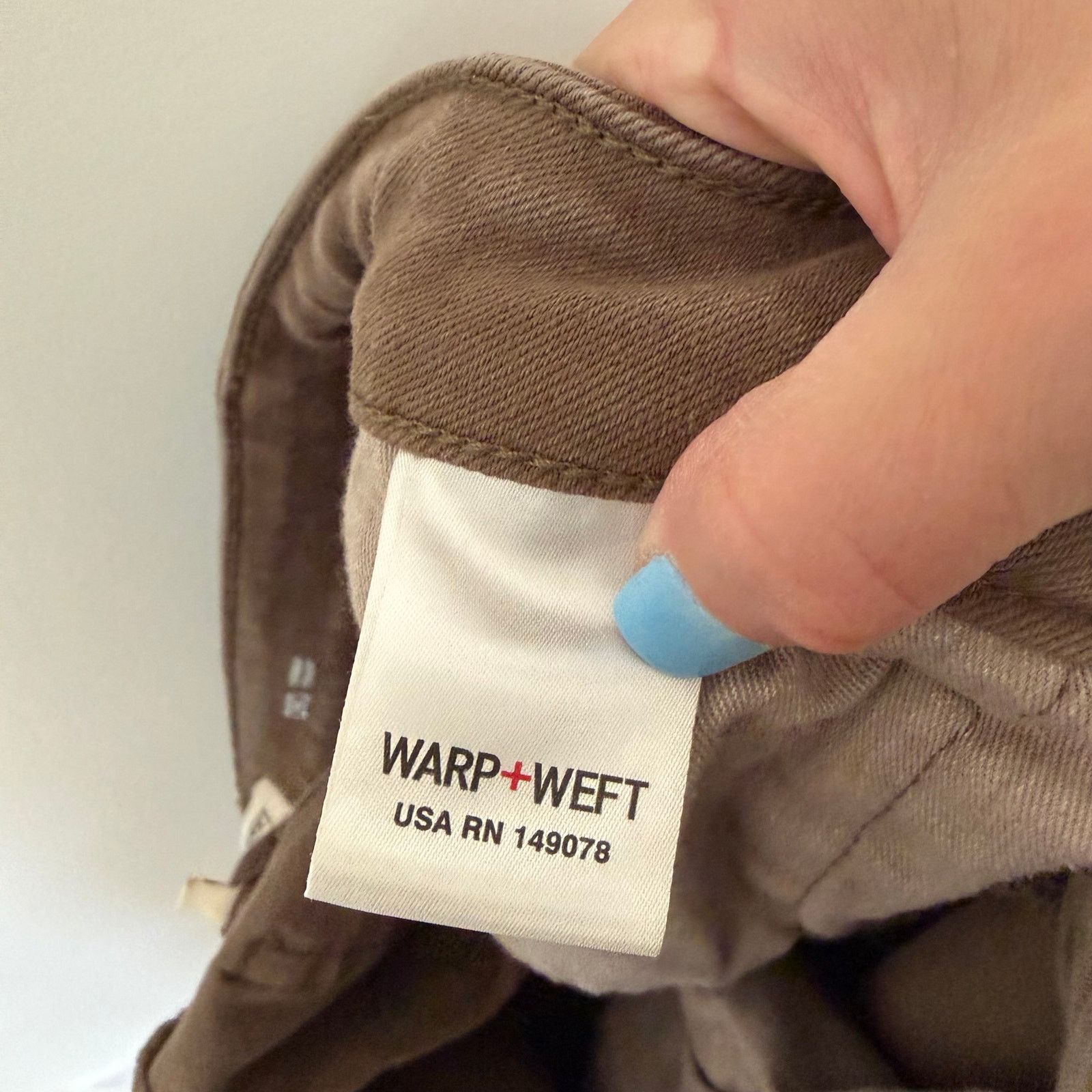Other Warp + Weft Brown Ord Chicago Straight Pants Jeans Sz 34x30 Size US 34 / EU 50 - 3 Thumbnail