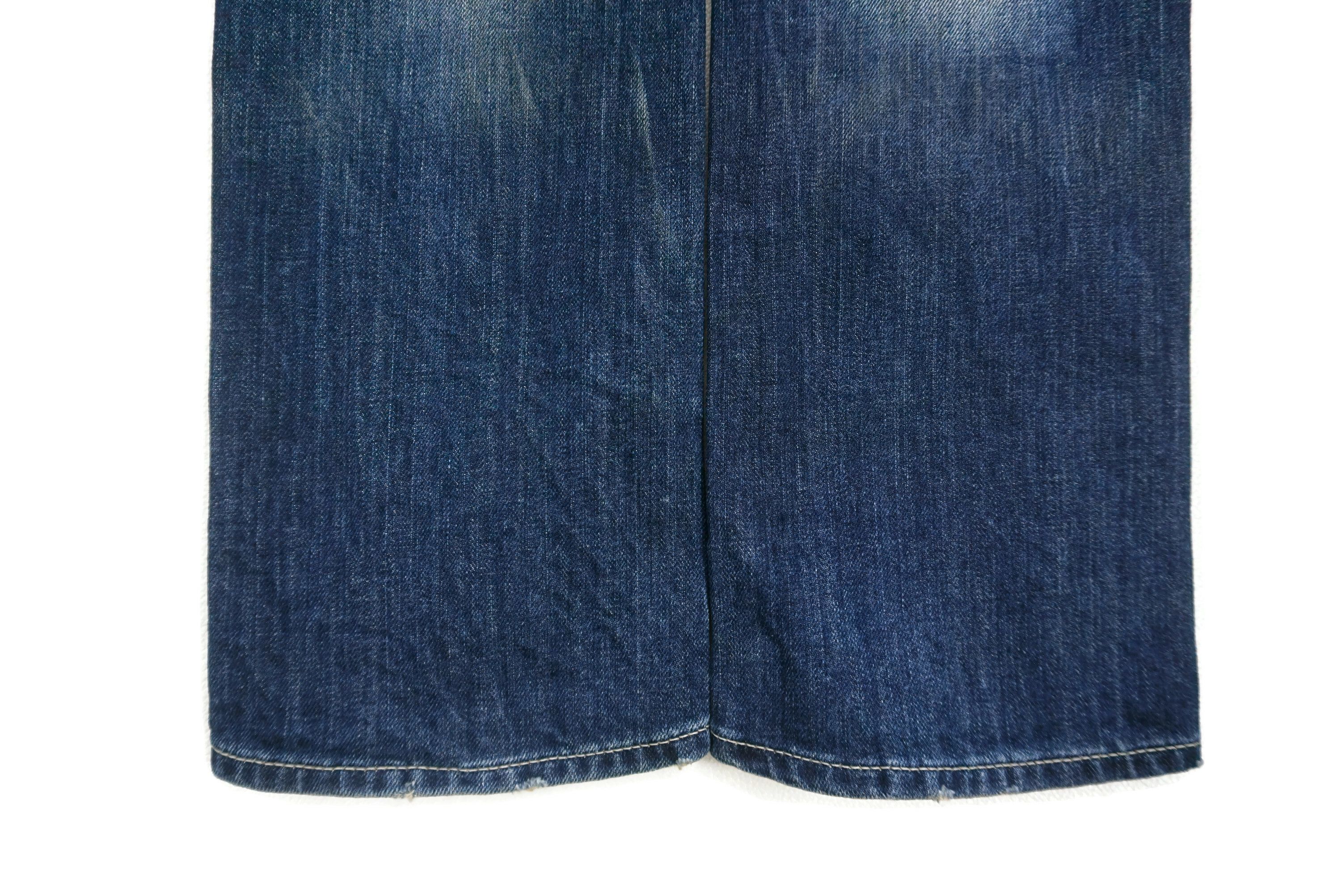 Japanese Brand Vanquish Jeans Size W30xL33.5 Gold Low-Rise Slim Denim Size US 28 / EU 44 - 11 Thumbnail