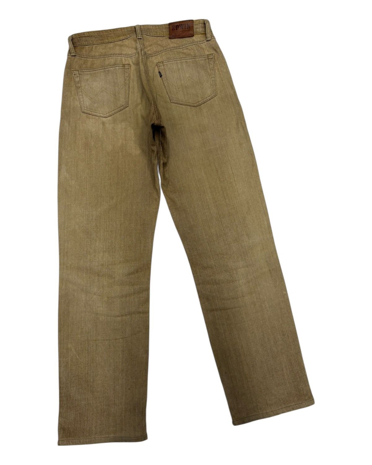 Kapital 🔥RARE EDWIN RUSTY FADED BROWN LOOSE FIT DENIM JEANS Size US 32 / EU 48 - 6 Thumbnail