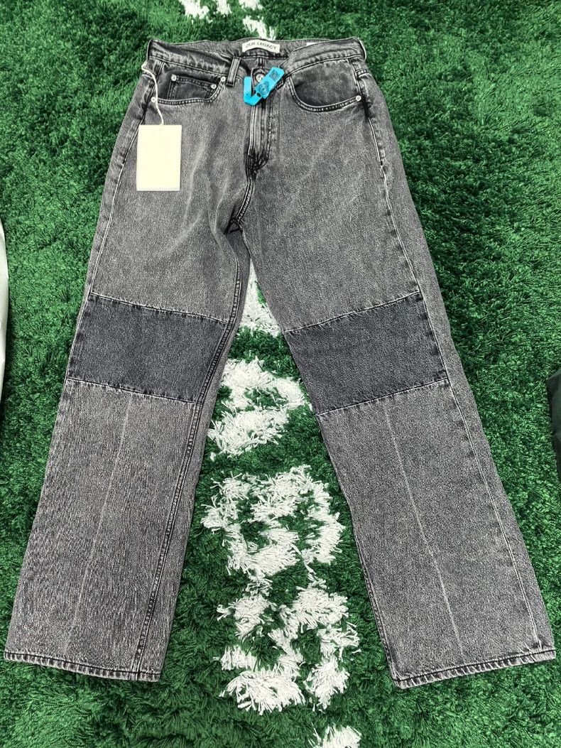 Our Legacy Our Legacy Patchwork Denim Pants Size US 30 / EU 46 - 1 Thumbnail
