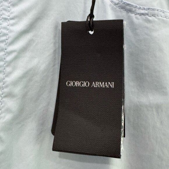 Giorgio Armani Giorgio Armani 5-Pocket Lightweight Trousers Light Blue Men’ Size US 34 / EU 50 - 5 Thumbnail