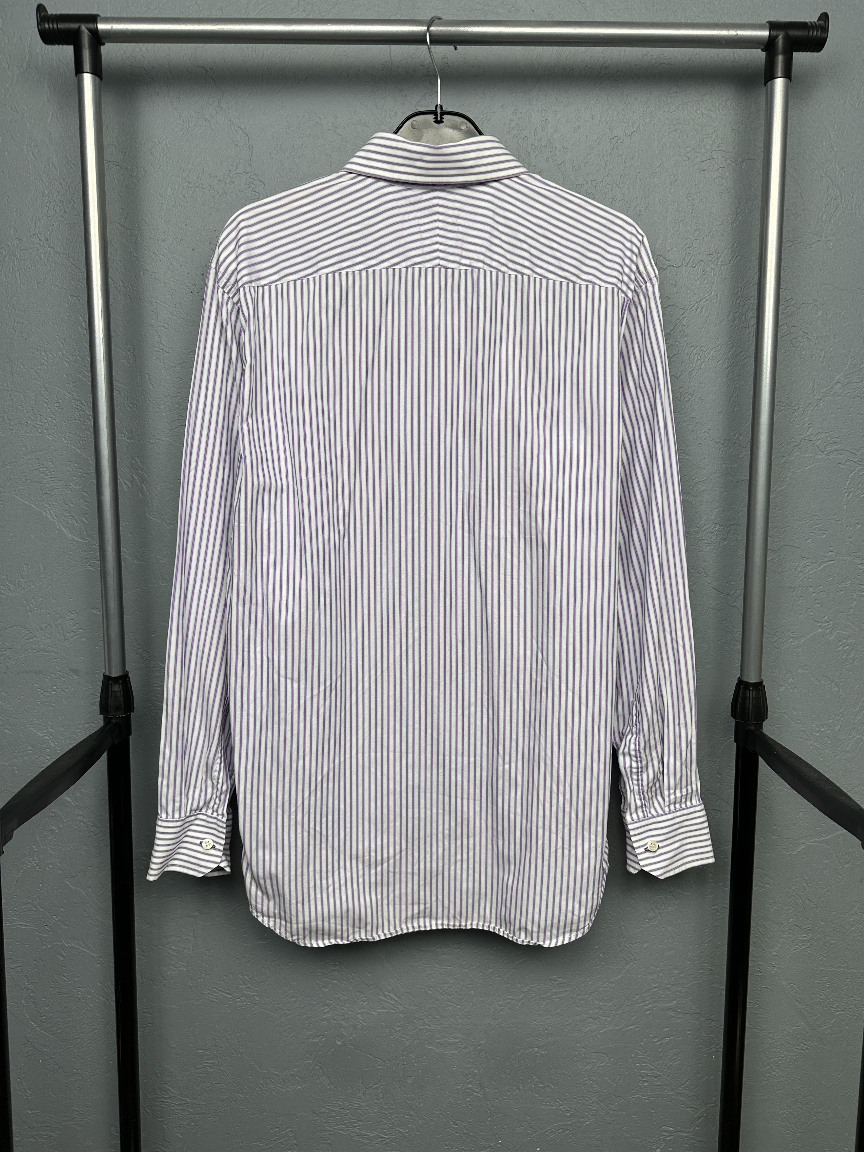Paul Smith Paul Smith London Mens Long Sleeve Striped Shirt Size US L / EU 52-54 / 3 - 7 Thumbnail