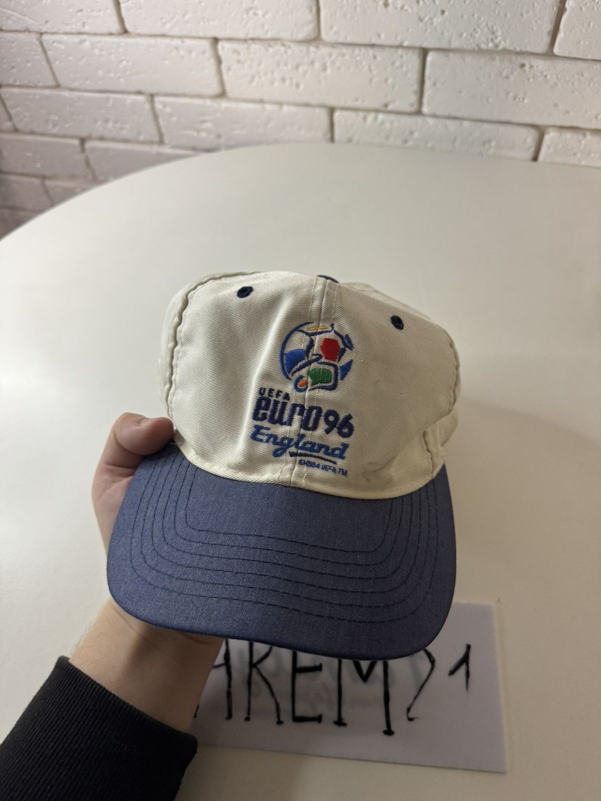 Other England euro 96 vintage cap hat Size ONE SIZE - 2 Thumbnail