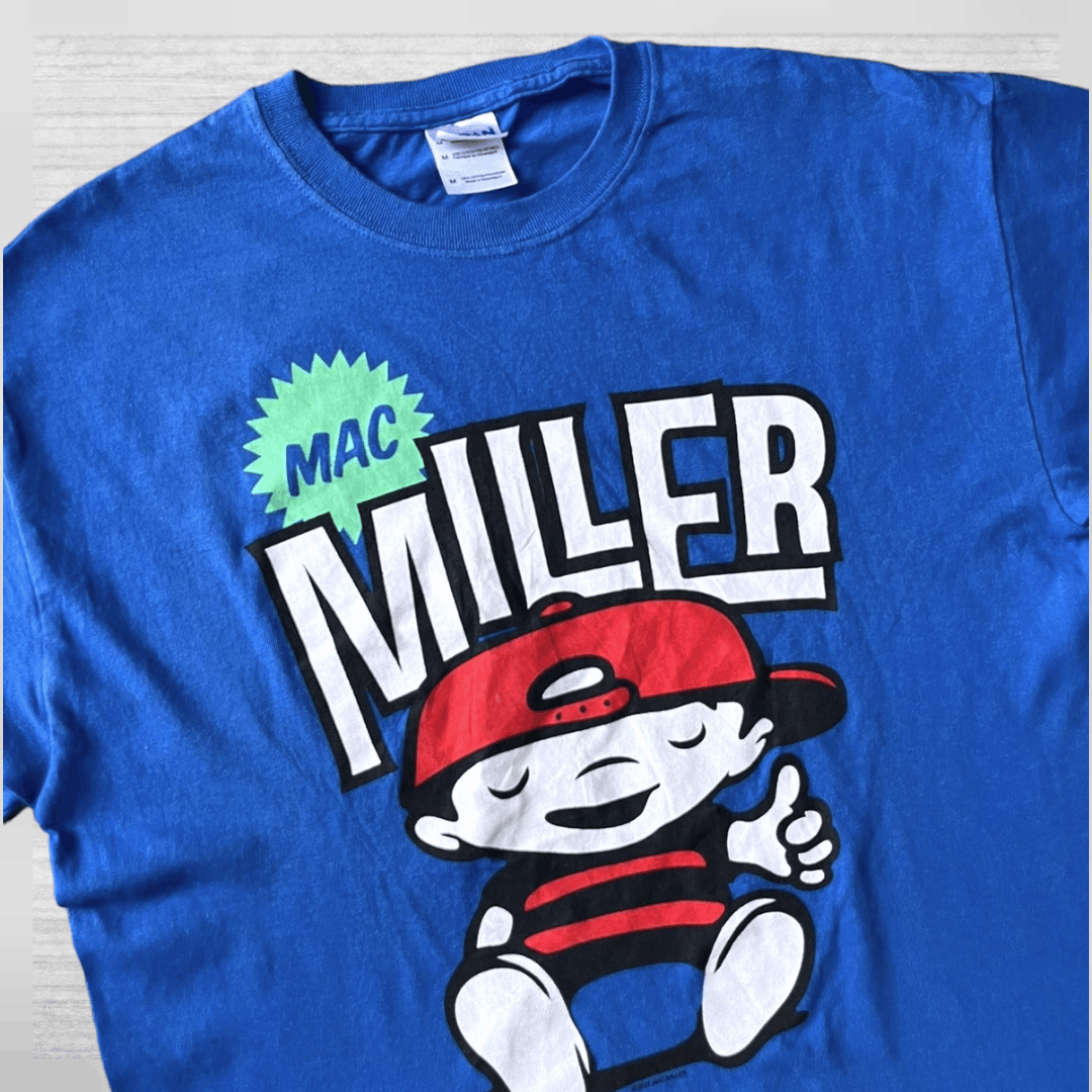 Gildan × Mac Miller LIMITED EDITION MAC MILLER TSHIRT M - FASHIONELLA Size US M / EU 48-50 / 2 - 2 Thumbnail