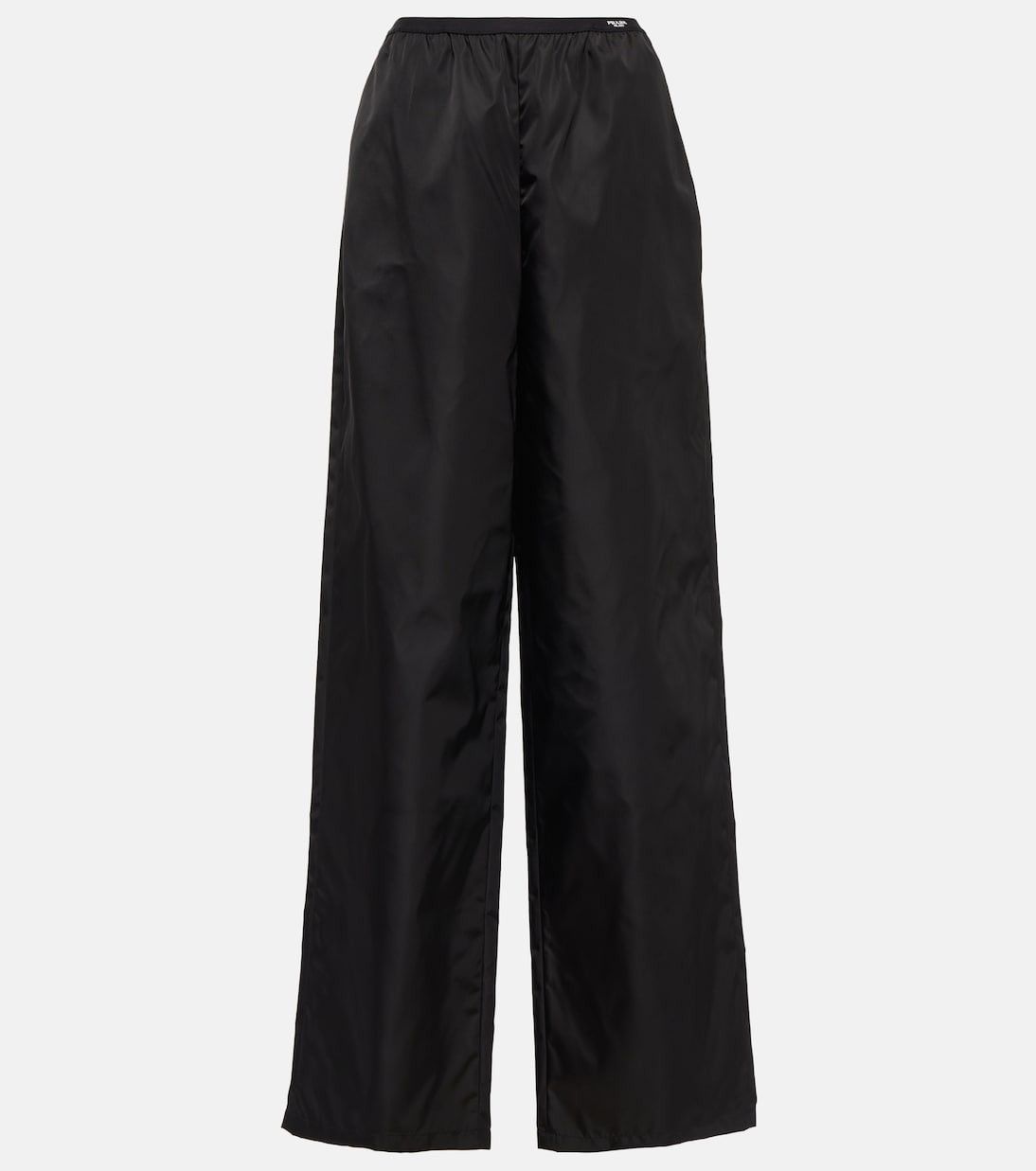 Prada Prada Black Nylon Pants Size US 29 - 1 Thumbnail