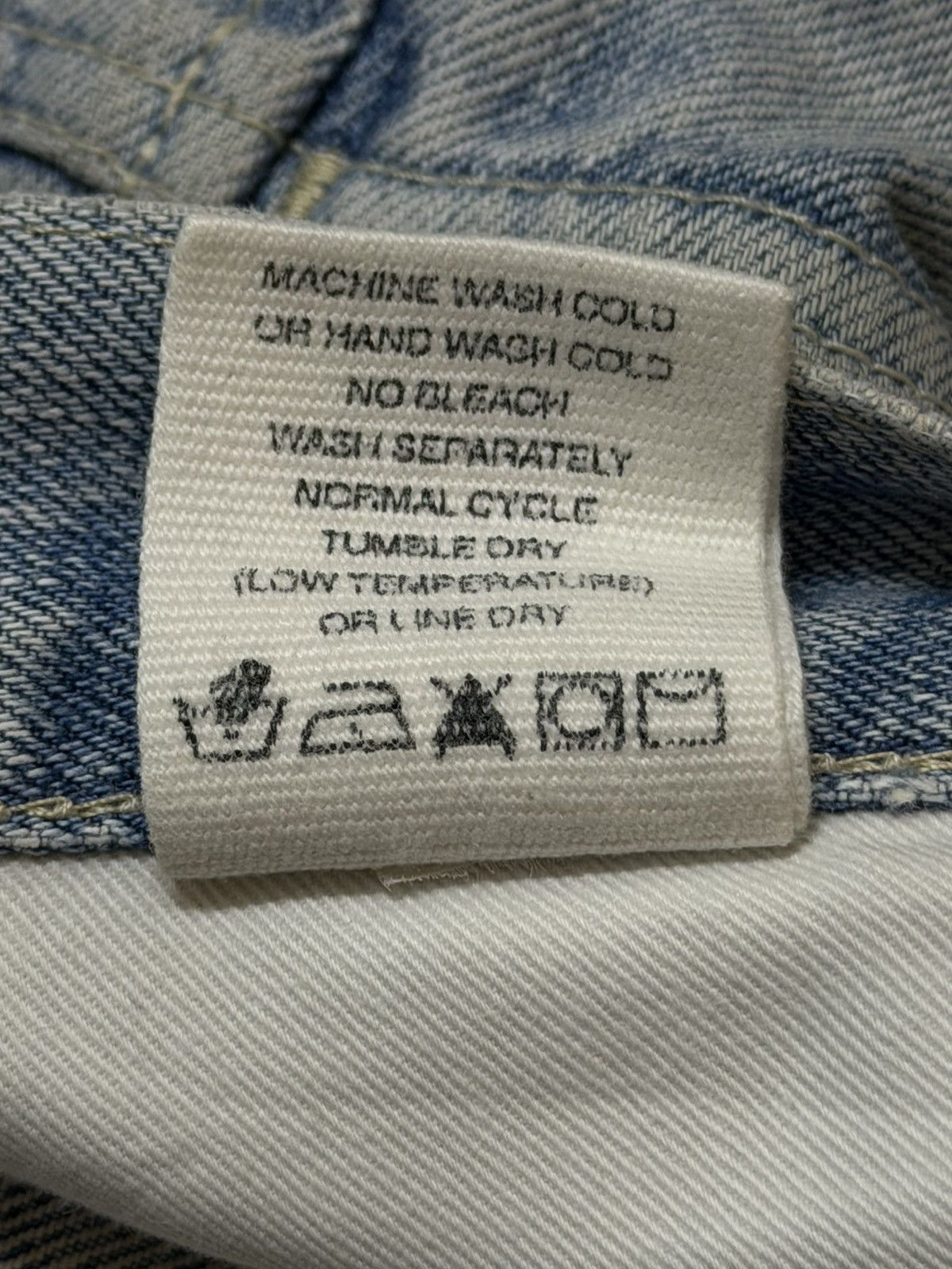 Evisu Vintage 90s Evisu Genes Selvedge Seagull Painted Wide Leg Size US 32 / EU 48 - 10 Thumbnail