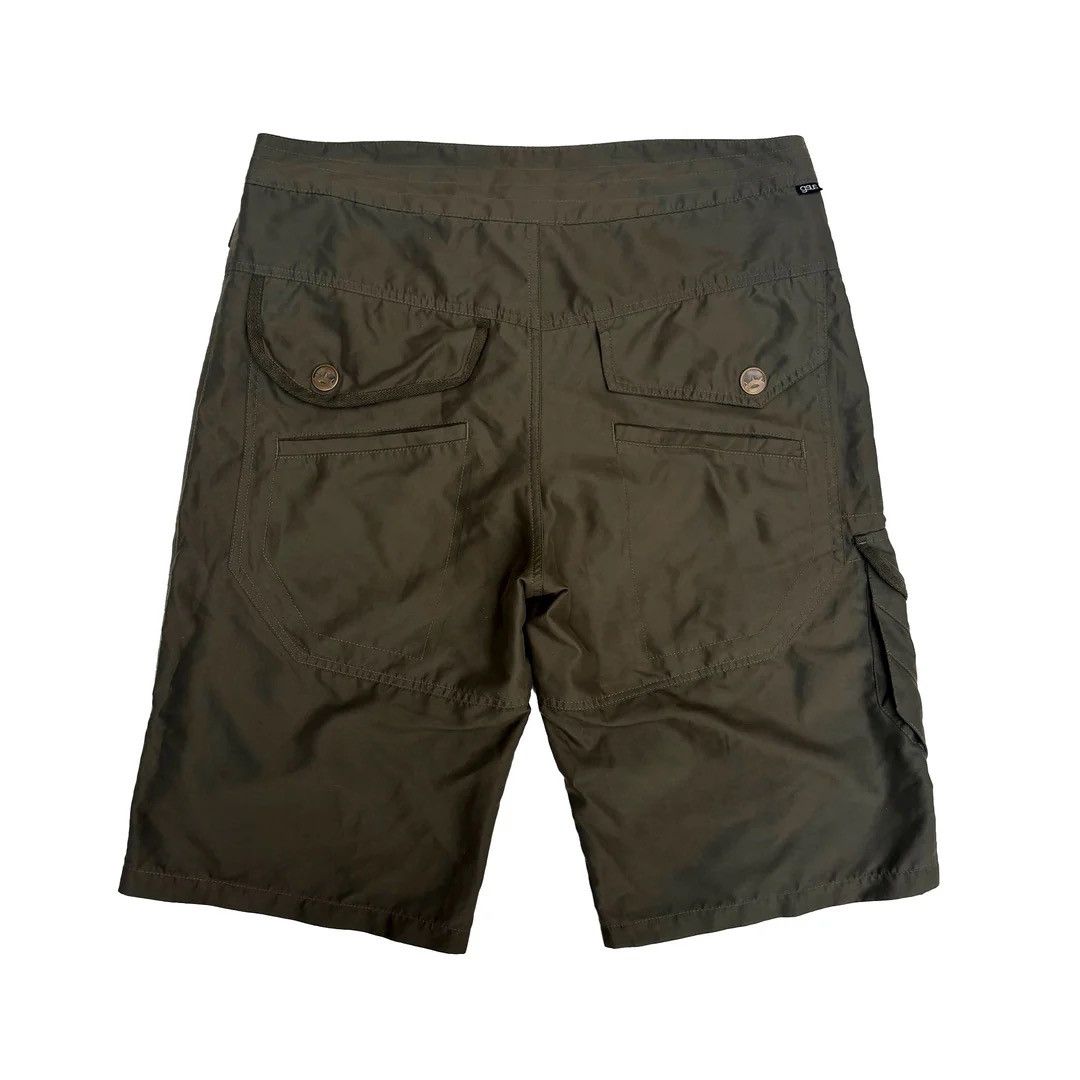 GSUS Sindustries × Vintage Gsus Sindustries 2000 Y2k Vintage Cargo Khaki W34 Shorts Size US 34 / EU 50 - 2 Thumbnail