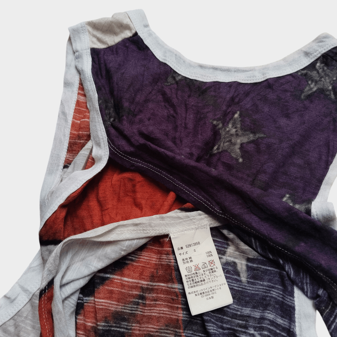If Six Was Nine × Le Grande Bleu (L.G.B.) × Maison MIHARA YASUHIRO Miharayasuhiro American flag layered tops Size US S / EU 44-46 / 1 - 5 Thumbnail