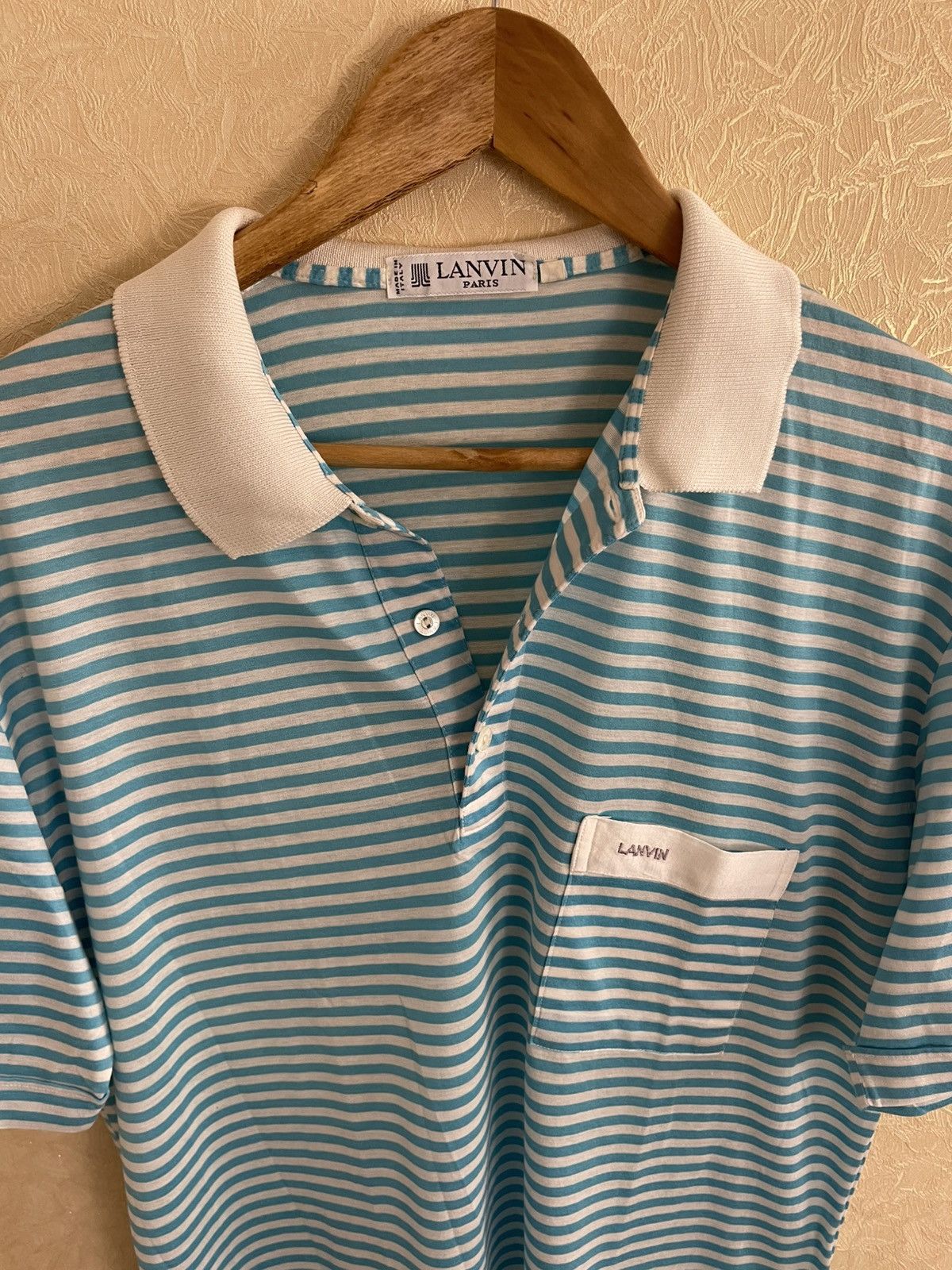 Lanvin Lanvin polo size L vintage Size US L / EU 52-54 / 3 - 3 Thumbnail