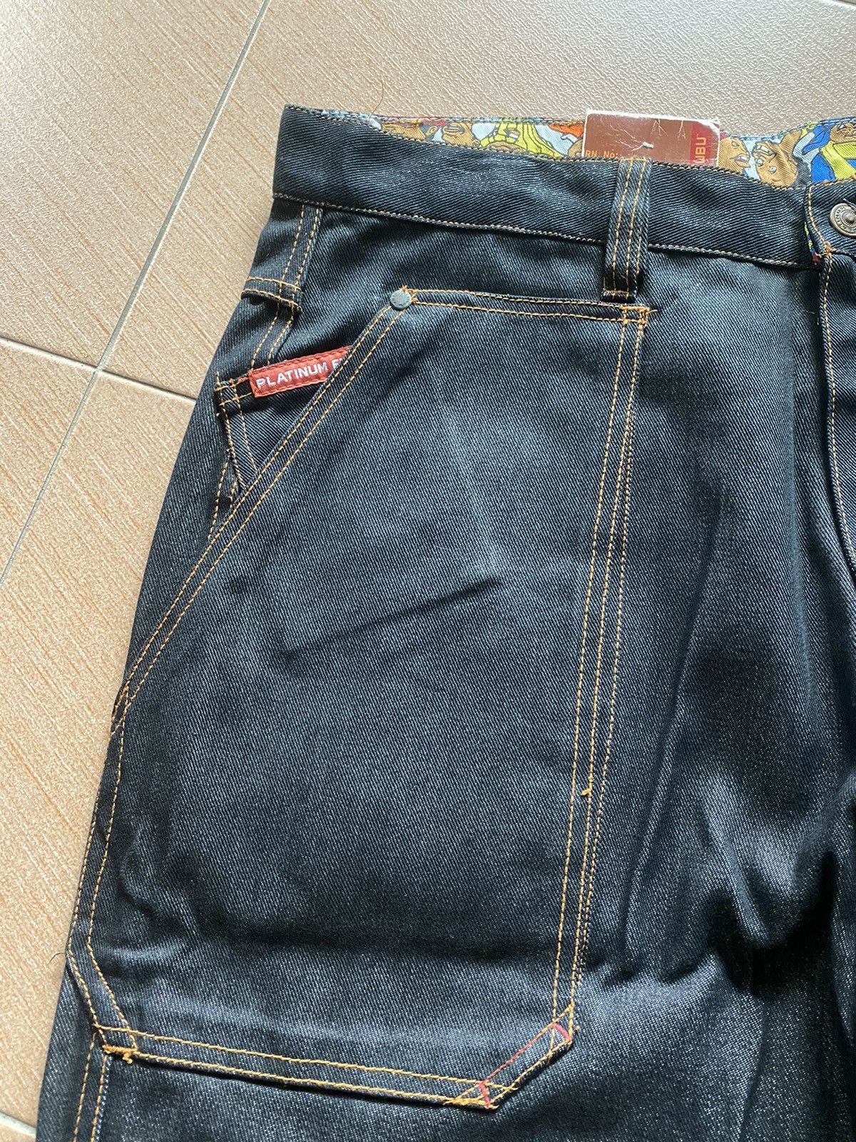 Fubu × Vintage FUBU FAT ALBERT BAGGY JORTS Size US 38 / EU 54 - 2 Thumbnail