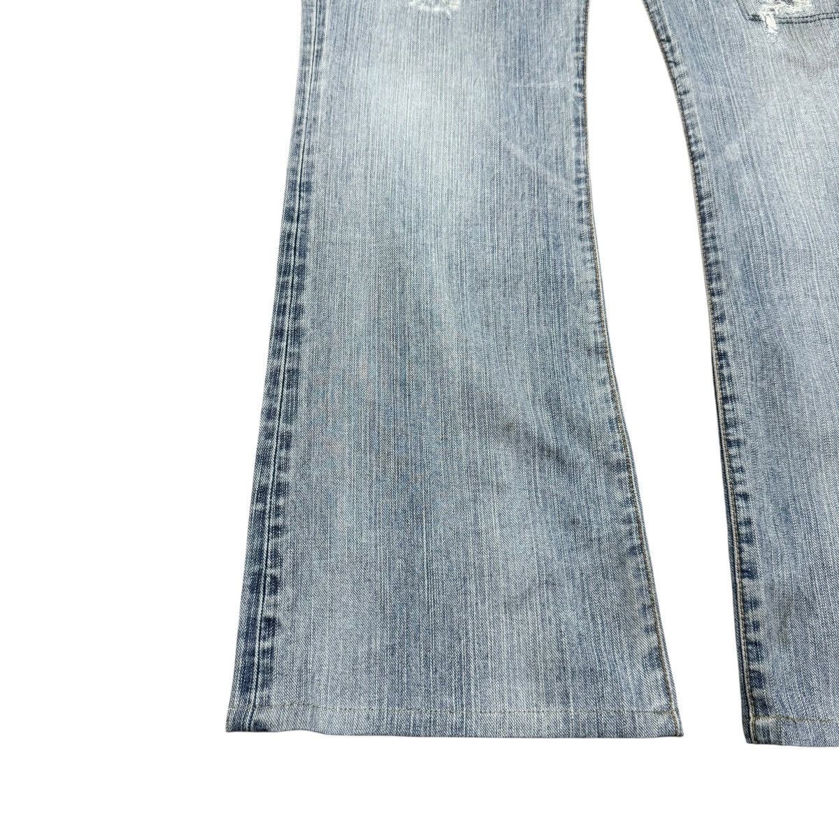 Edwin Exclusive Vintage Model Edwin 401XV Flare Jeans Patchwork Size US 36 / EU 52 - 9 Thumbnail