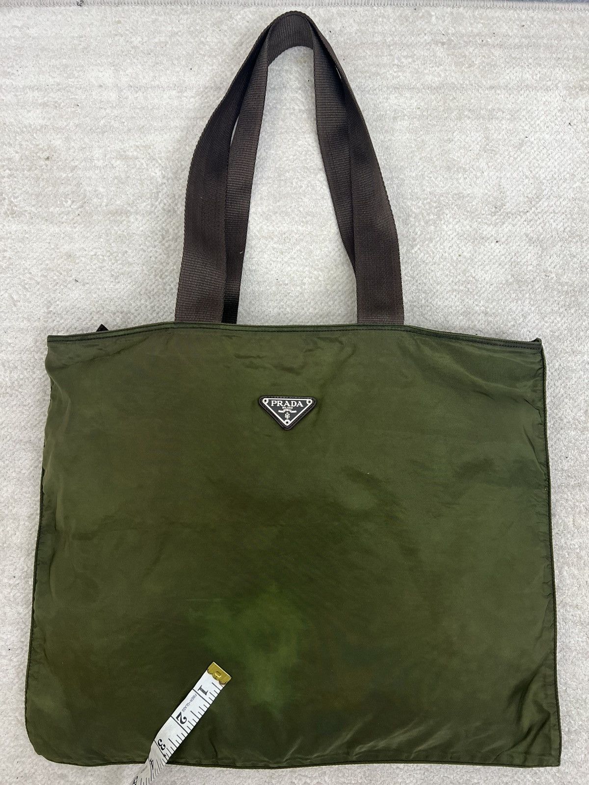 Prada Vintage Prada Nylon Tote Shoulder Bag Size ONE SIZE - 4 Thumbnail