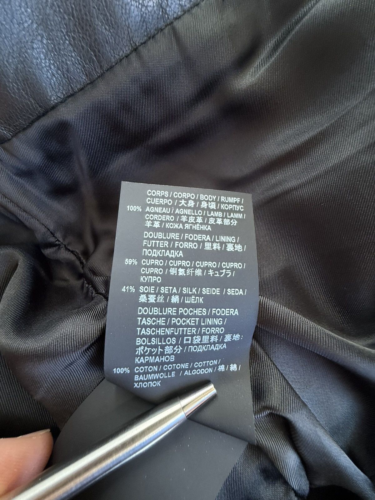 Saint Laurent Paris $3290 SS20 Saint Laurent leather pants jeans 52 Grail Size US 36 / EU 52 - 25 Thumbnail