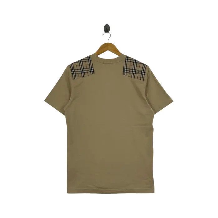 Burberry BURBERRY LONDON NOVA CHECKS Shoulder Patch Tee Shirt Size US M / EU 48-50 / 2 - 3 Thumbnail