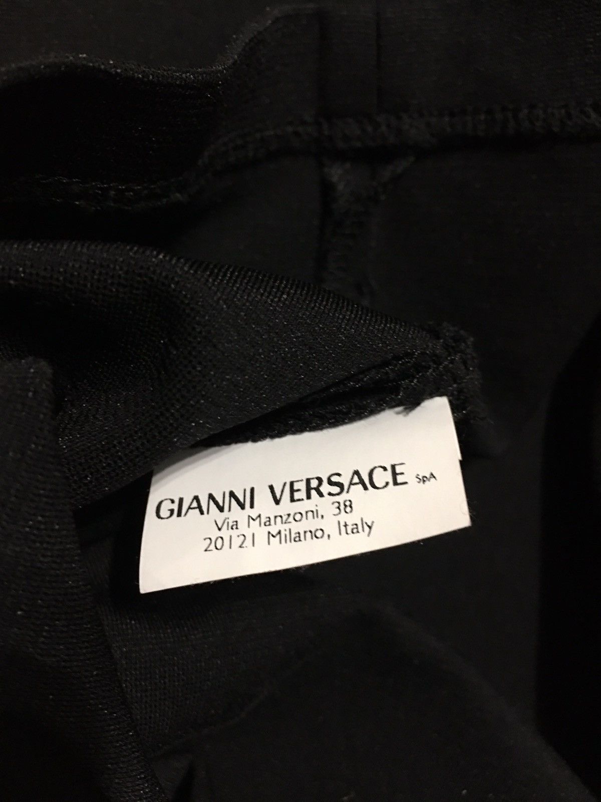 Anthony Vaccarello × Versus Versace VERSUS VERSACE + Anthony Vaccarello Black Mini Dress EU 44 Size M / US 6-8 / IT 42-44 - 15 Thumbnail