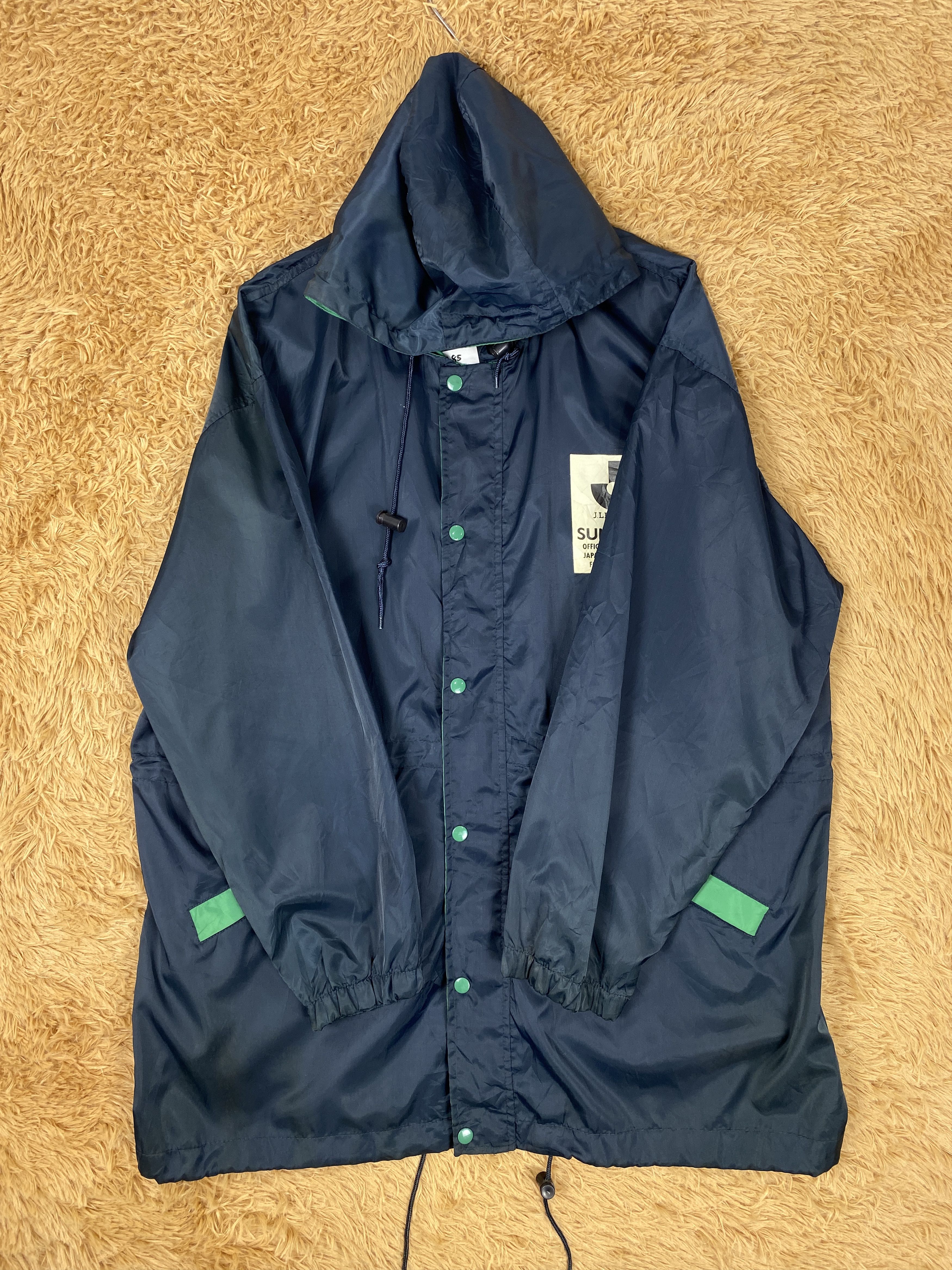 Japanese Brand Vintage Suntory J League Hoodie Long Jacket J2085 Size US XL / EU 56 / 4 - 5 Thumbnail