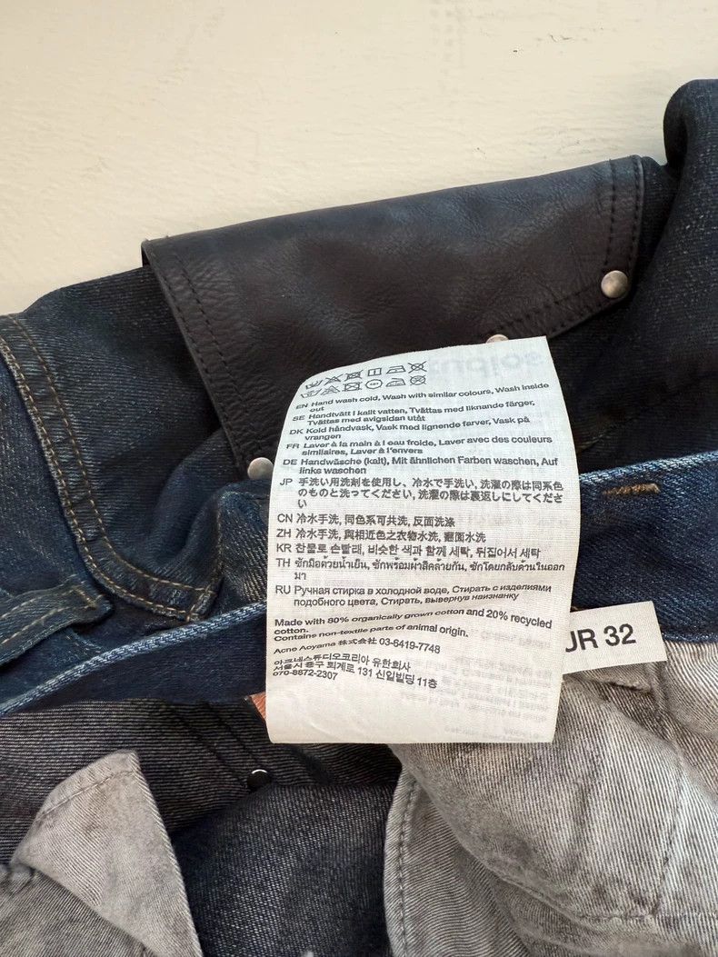 Acne Studios acne studios Mud dyed black gray wash jeans 2504-Nextarrow Size US 32 / EU 48 - 6 Thumbnail