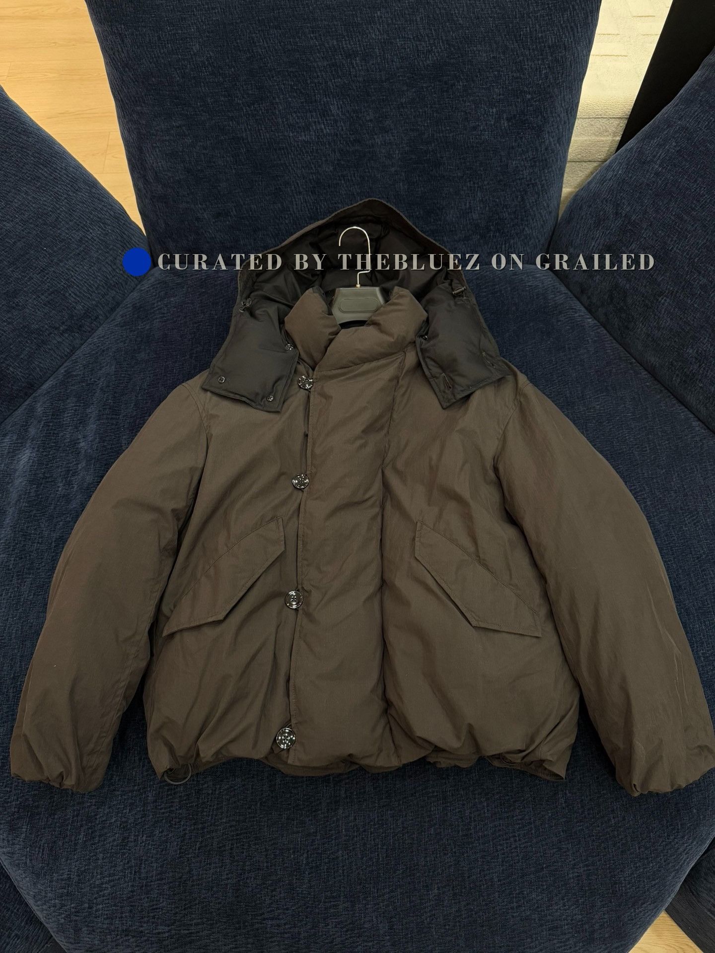 Lemaire Lemaire Men's Dropped Shoulder Hooded Jacket Size US M / EU 48-50 / 2 - 1 Thumbnail