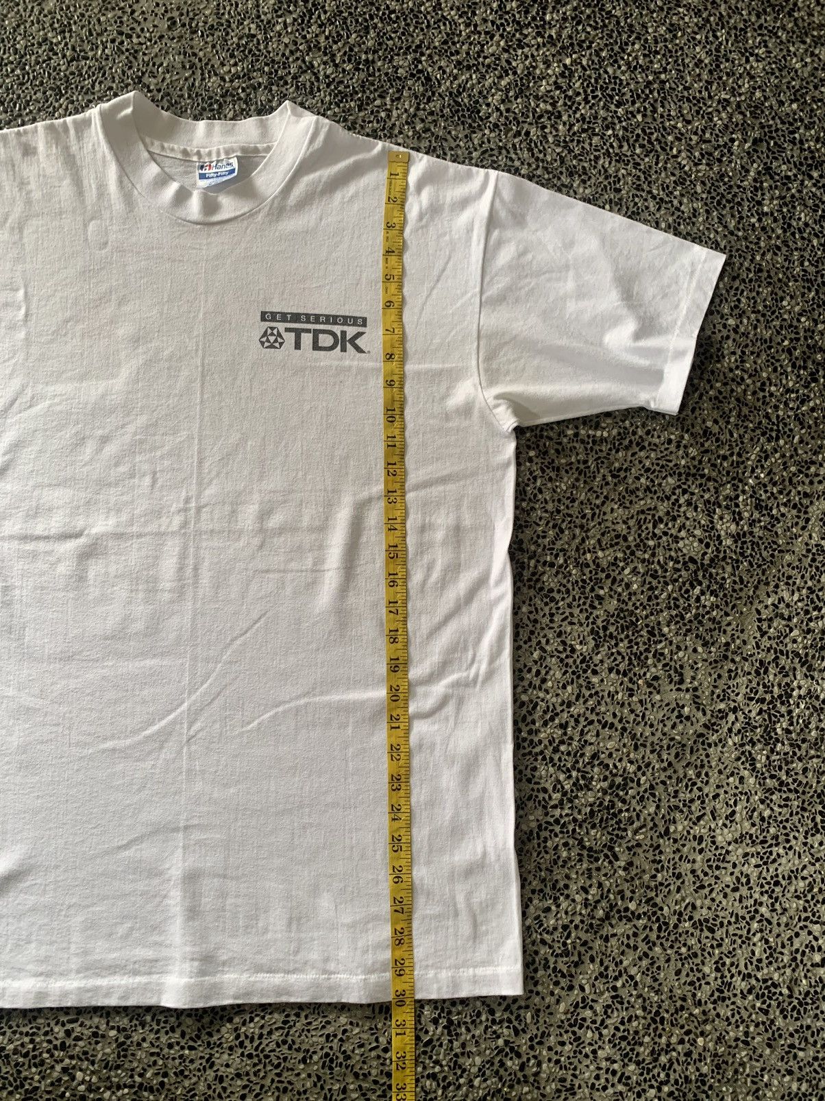 Vintage Vintage 90s TDK DS-X High Output Audio Cassettes Promo Tees Size US XL / EU 56 / 4 - 8 Thumbnail