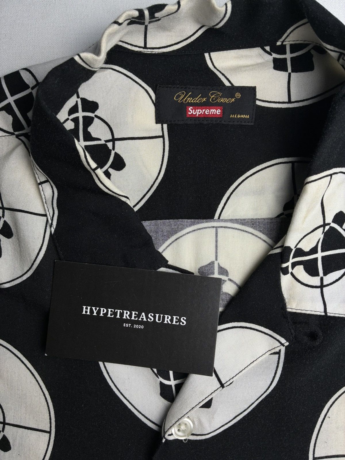 Supreme Supreme UNDERCOVER/Public Enemy Rayon Shirt Size US M / EU 48-50 / 2 - 3 Thumbnail