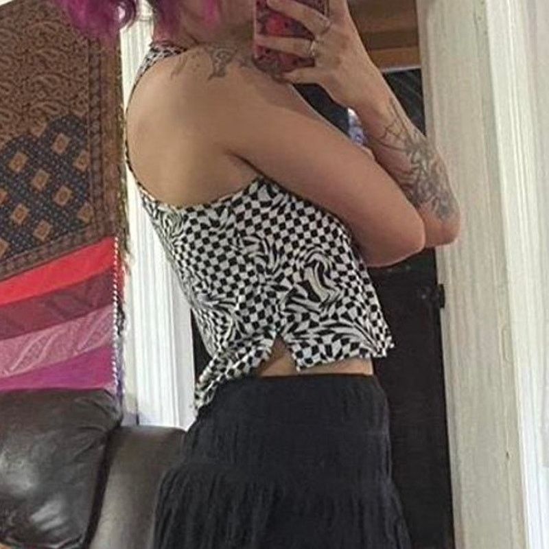 SoSo SO trippy checkered top Size S / US 4 / IT 40 - 5 Thumbnail