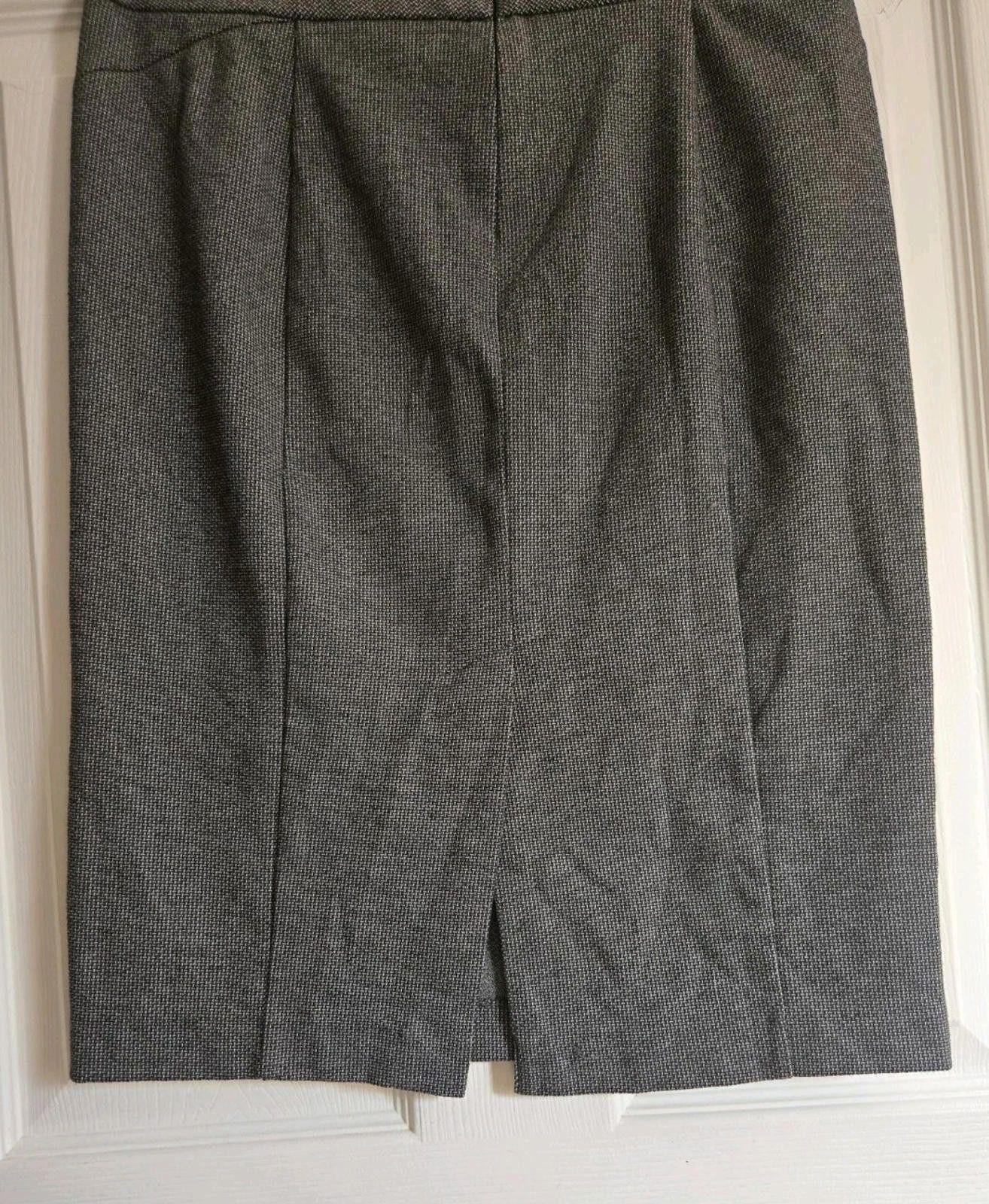 Other New York & Company Stretch Gray Pencil Skirt Womens Size 4 B Size 27" / US 4 / IT 40 - 5 Thumbnail