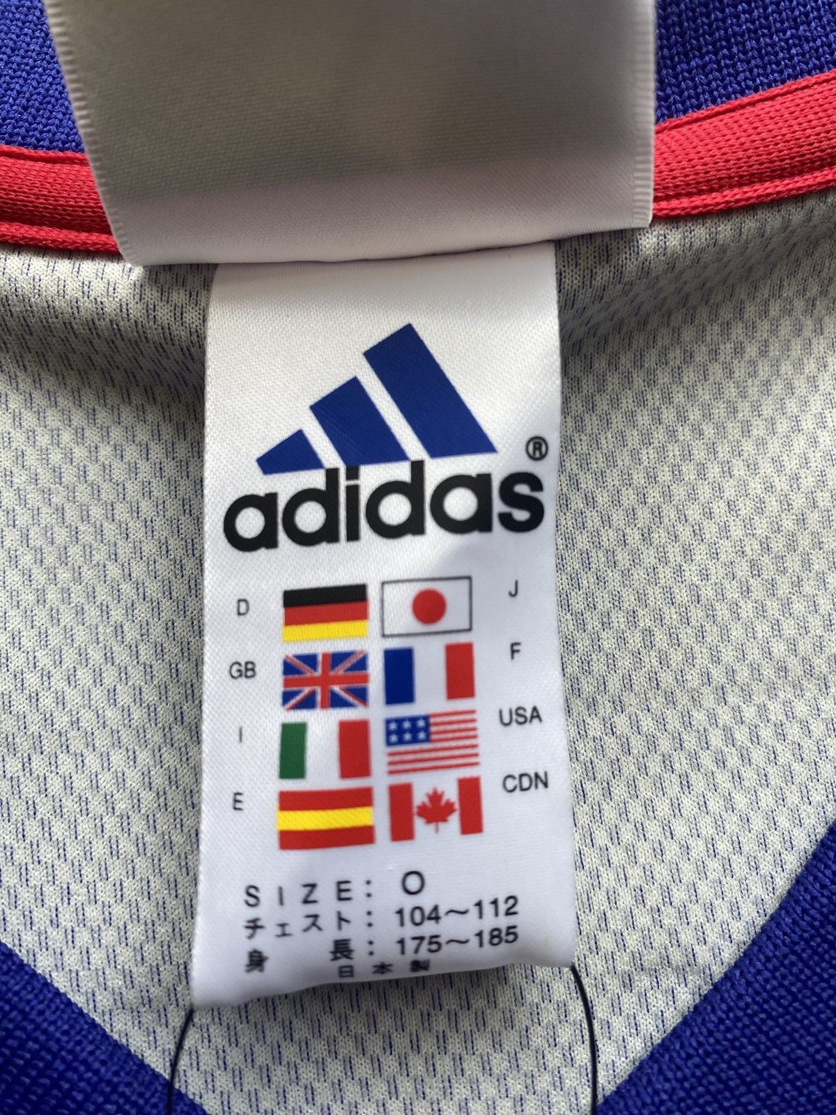 Adidas × Japanese Brand * rare * Japan 2002 home jersey #10 Nakayama size large MEN Size US L / EU 52-54 / 3 - 8 Thumbnail