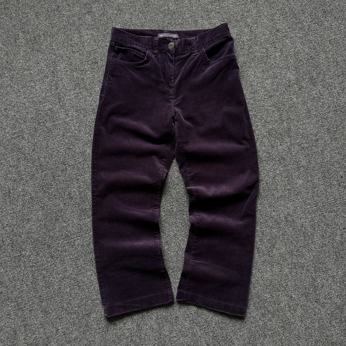 Hypebeast VTG Women’s Velvet Pants Mark Spencer Size 6 00s USA Size 28" / US 6 / IT 42 - 1 Thumbnail