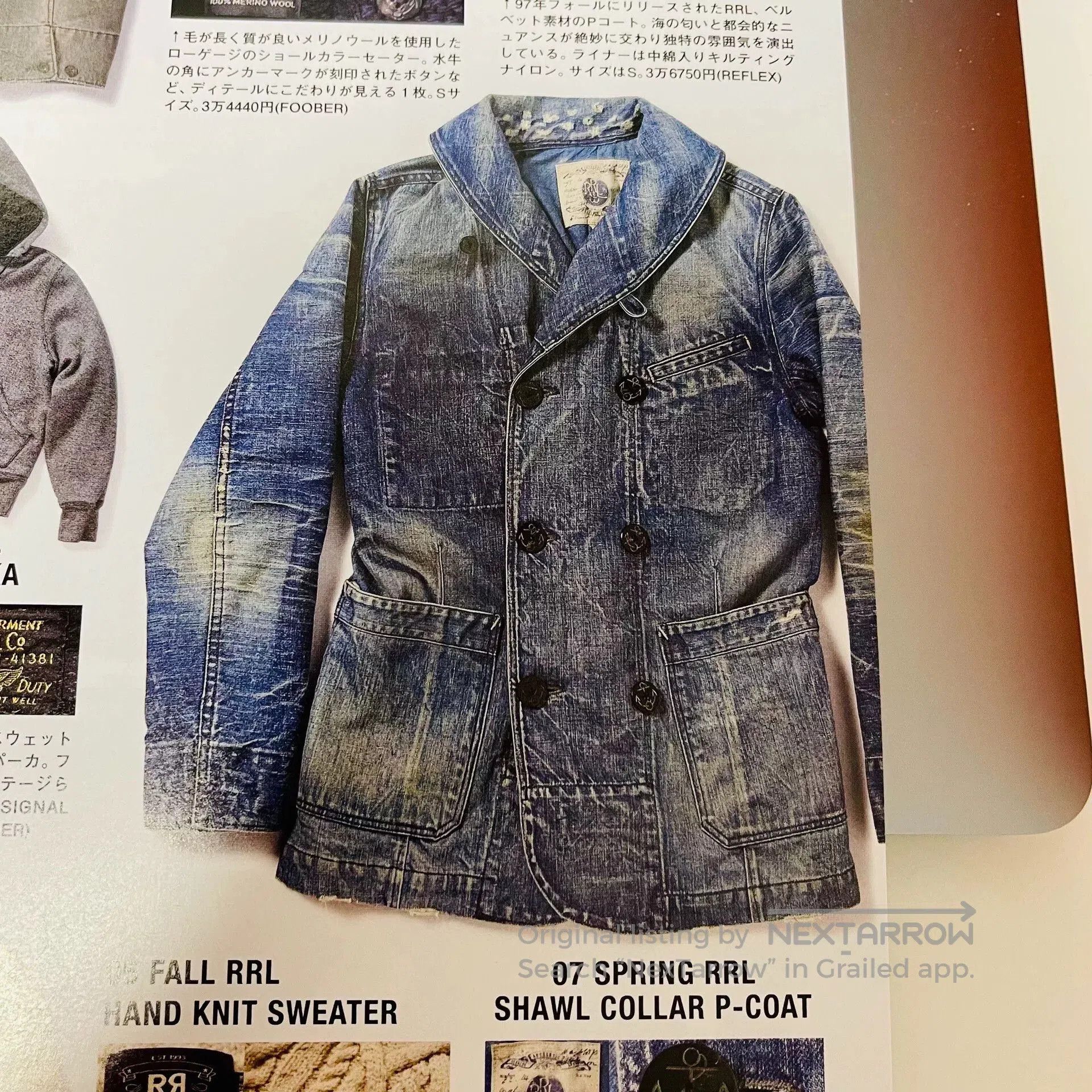 RRL Ralph Lauren RRL Vintage Navy Double. Size US M / EU 48-50 / 2 - 9 Thumbnail