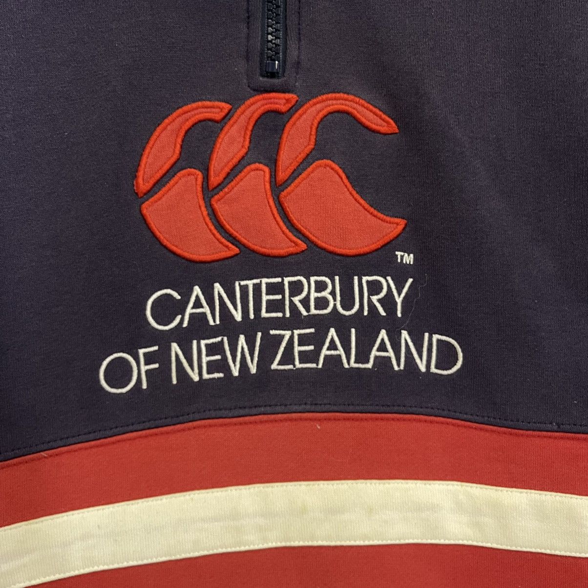 Canterbury of New Zealand Vintage 90s Canterbury Of New Zealand Halfzip Sweatshirt Size US M / EU 48-50 / 2 - 5 Thumbnail