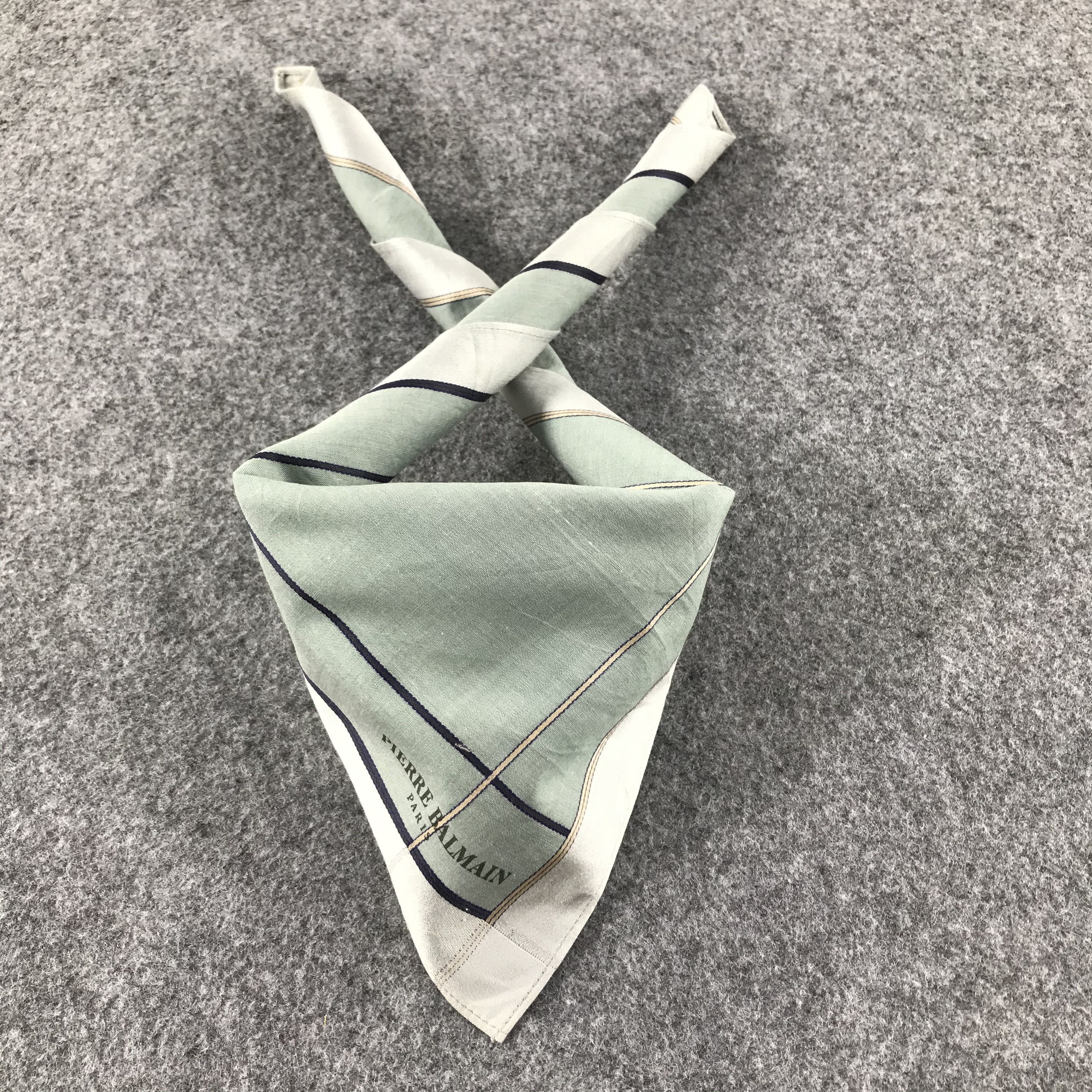 Pierre Balmain Pierre Balmain Handkerchief Neckerchief Bandana H247 Size ONE SIZE - 2 Thumbnail
