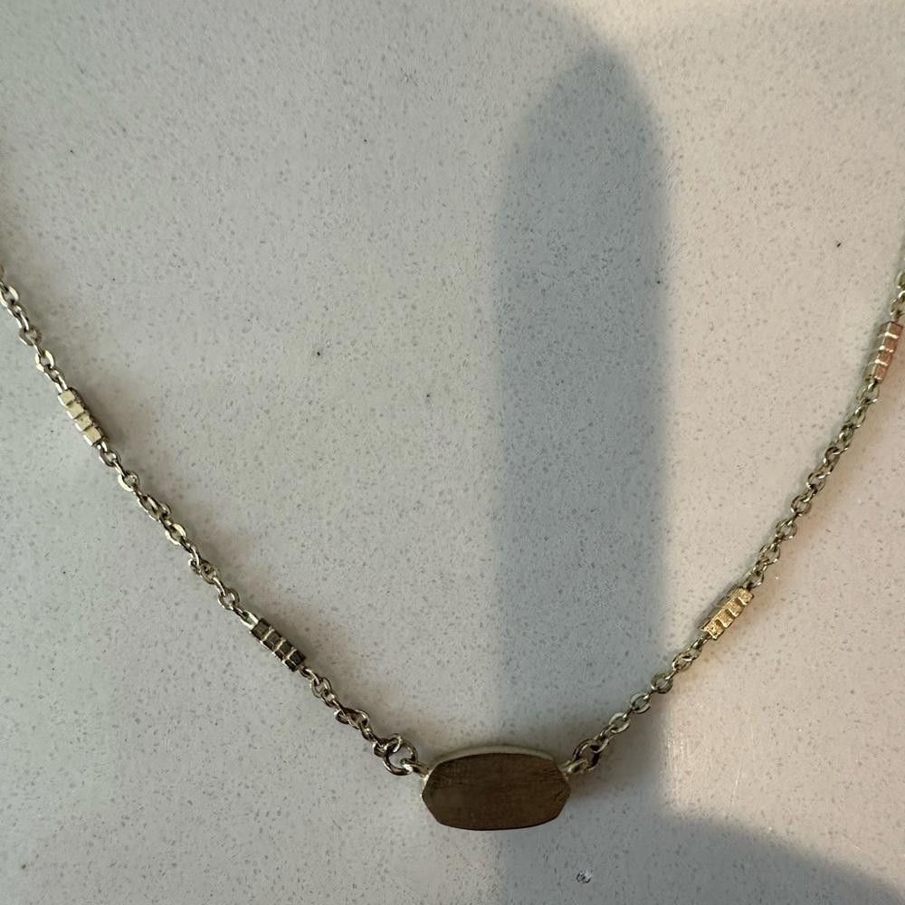 Kendra Scott Kendra Scott Fern Pendant Gold Necklace Size ONE SIZE - 5 Thumbnail