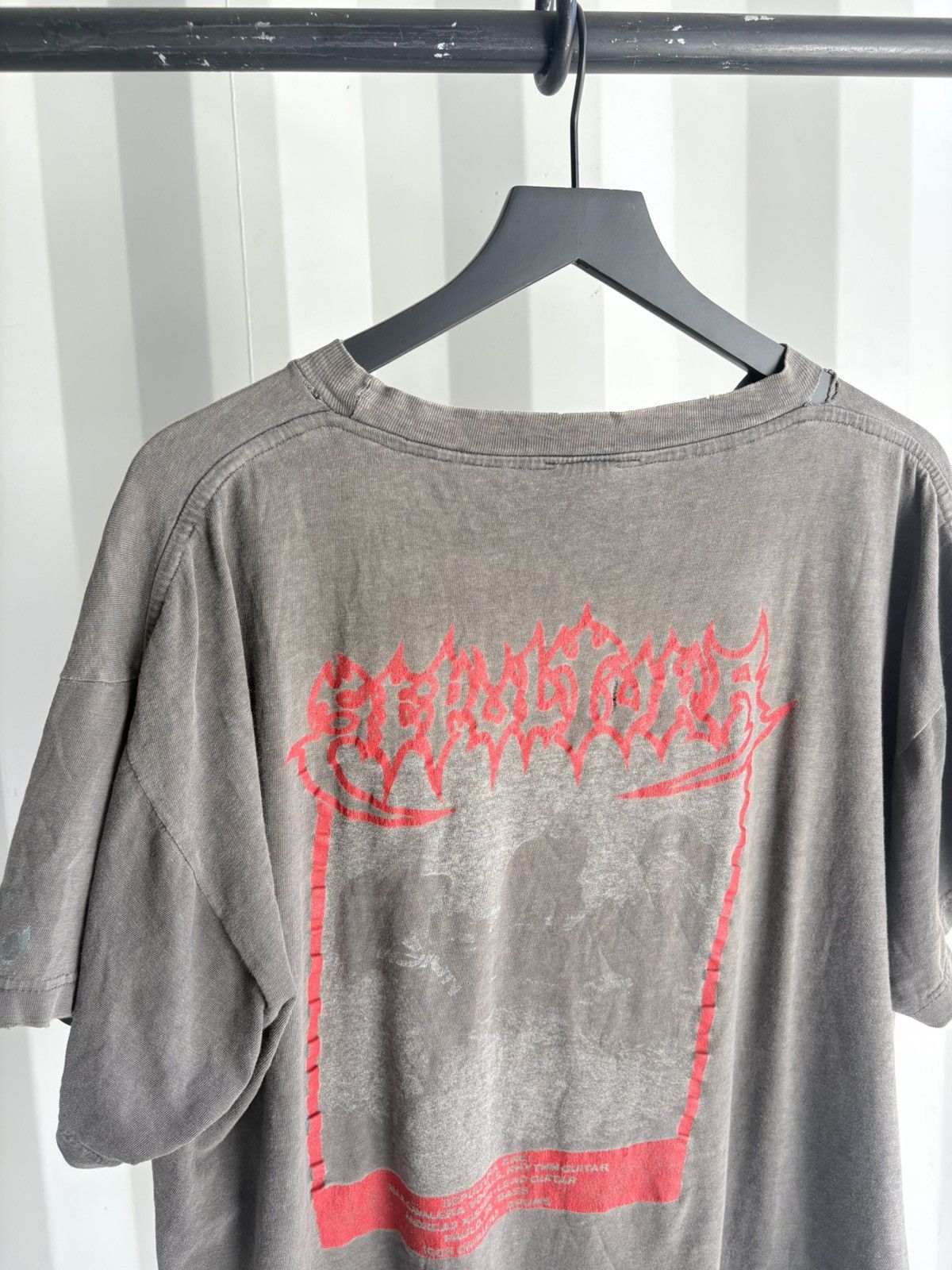 Band Tees Vintage Sepultura Shirt Faded Distressed GRUNGE Band Size US XL / EU 56 / 4 - 6 Thumbnail
