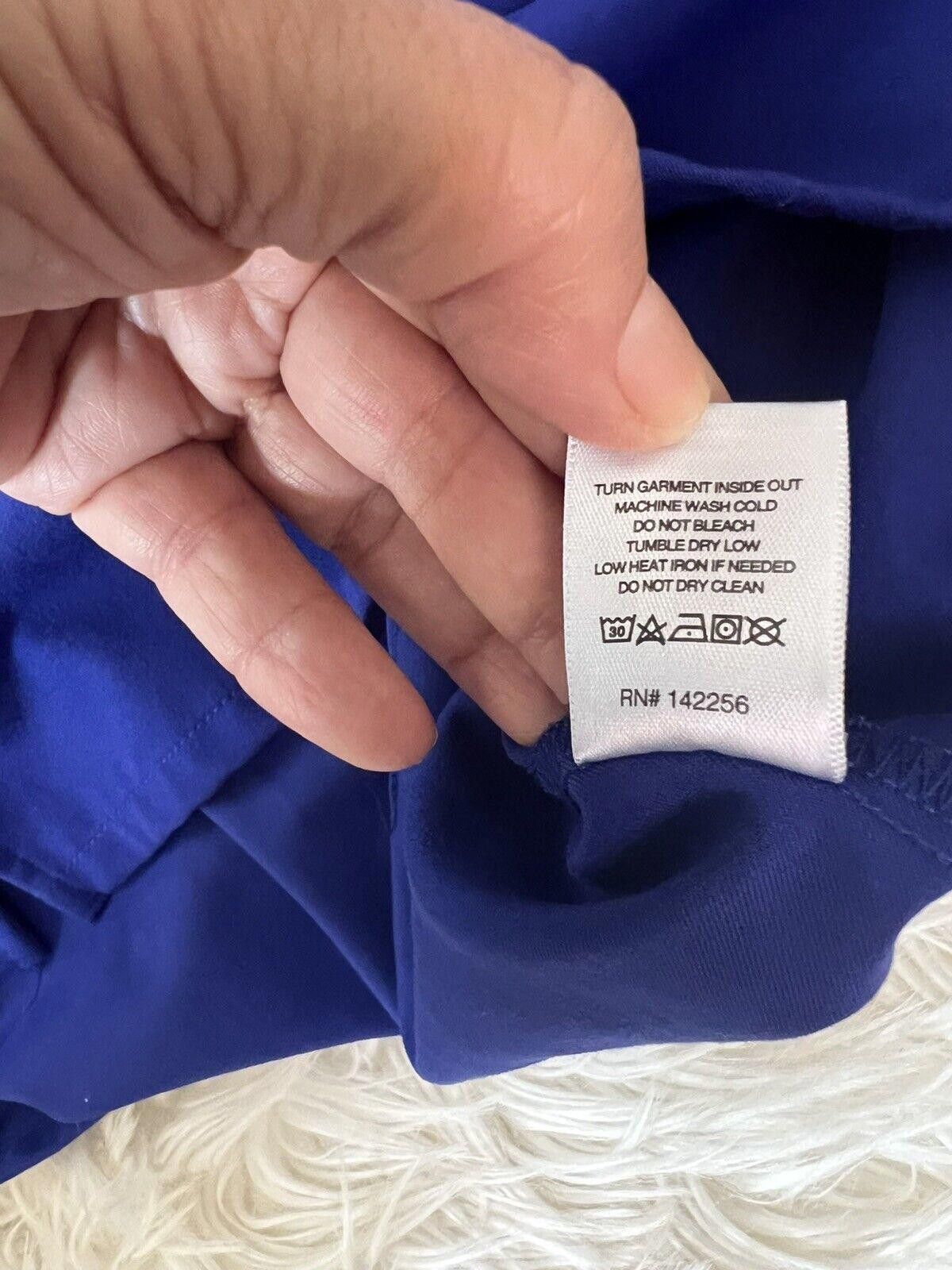 Designer Figs Technical Collection Pocket Medical Scrub Top Blue XS Size ONE SIZE - 6 Thumbnail