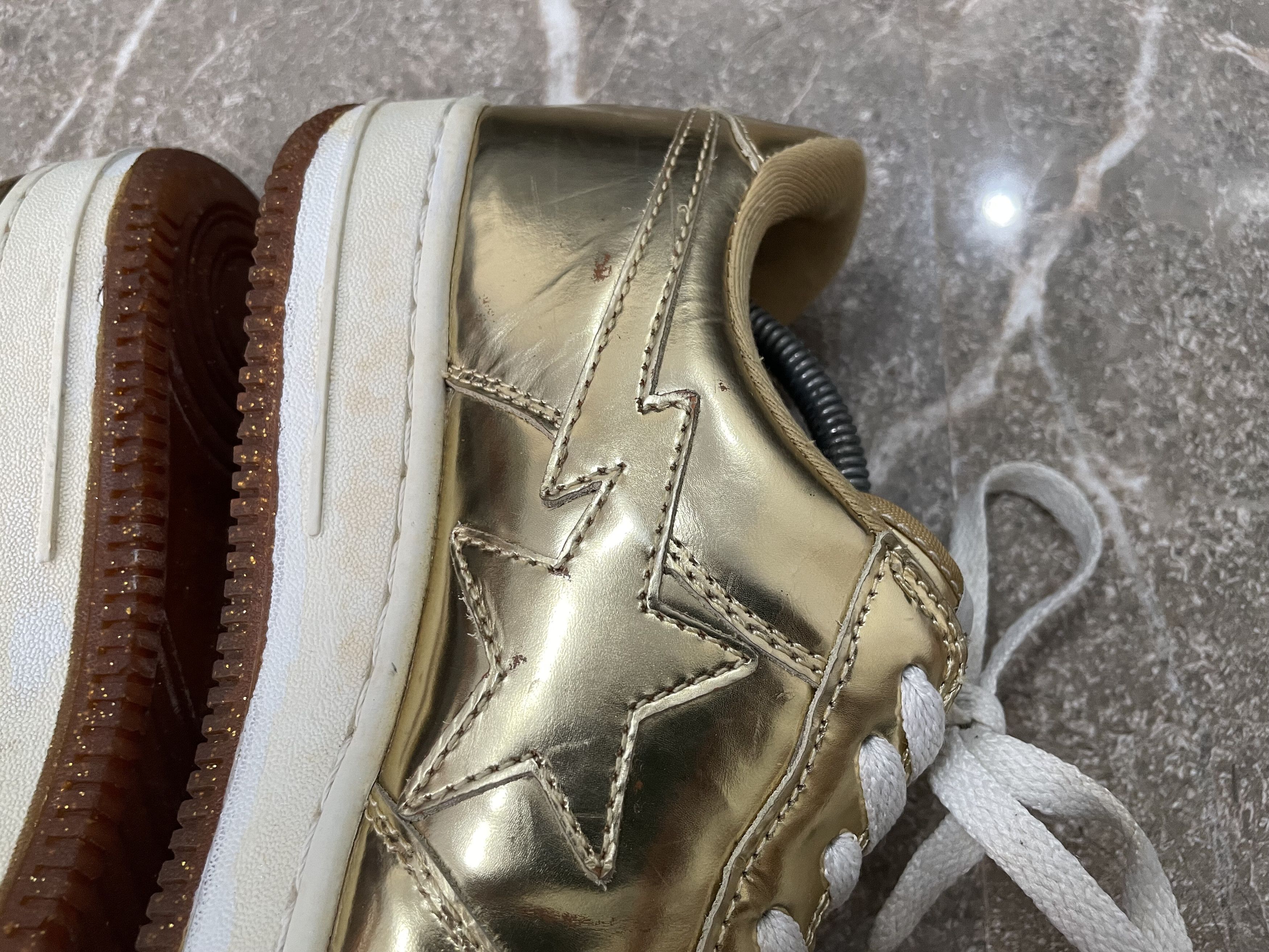 Bape OG Bape Foil Bapesta - Nigo Era Size US 10 / EU 43 - 18 Thumbnail