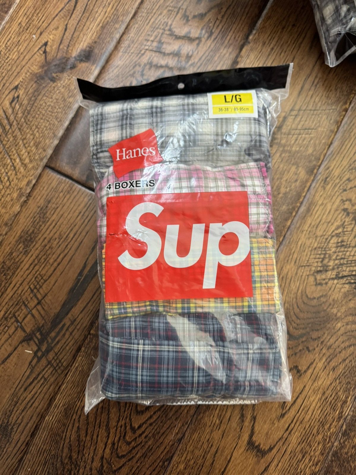 Hanes × Supreme Supreme Hanes Plaid Boxers 4 Pack | Grailed