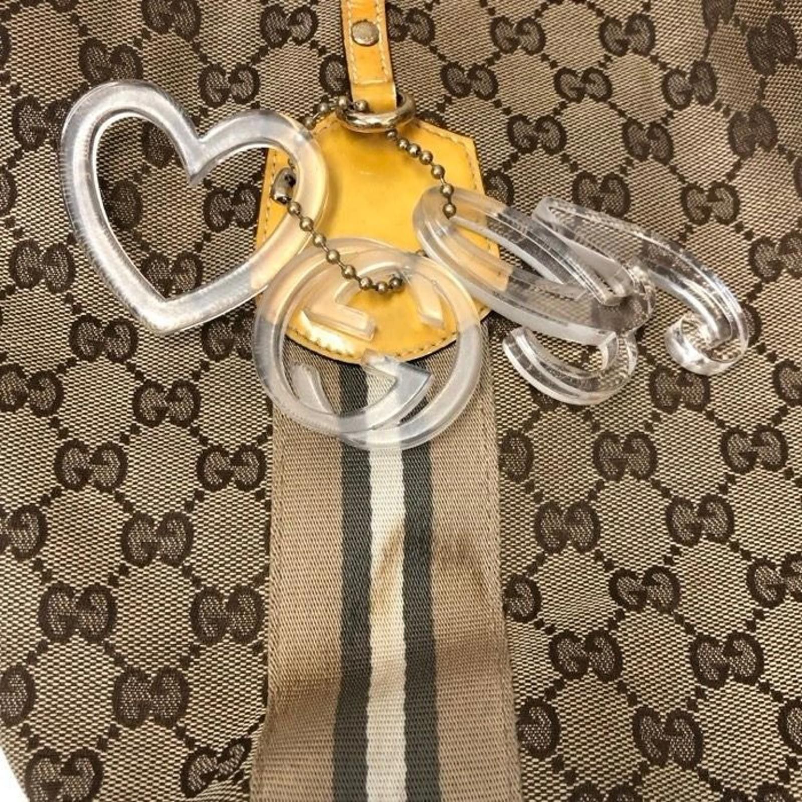 Gucci Gucci - Beige and Yellow GG Canvas Tote Bag Size ONE SIZE - 5 Thumbnail