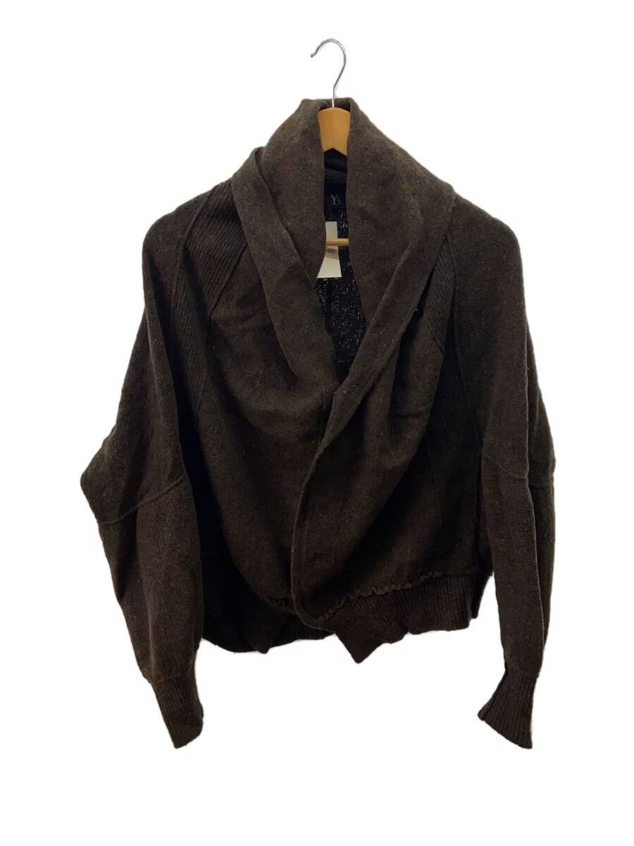 Y's × Yohji Yamamoto Panelled Wool Knit Cardigan Size US M / EU 48-50 / 2 - 1 Thumbnail