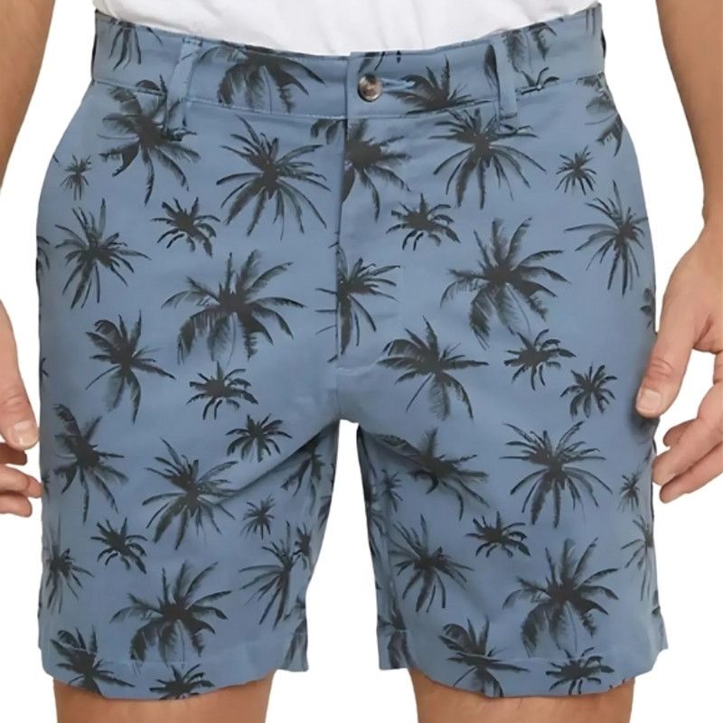 Slate & Stone Slate & Stone Palm Tree Short Twill Blue Black Men's 33 NWOT Size US 33 - 1 Thumbnail