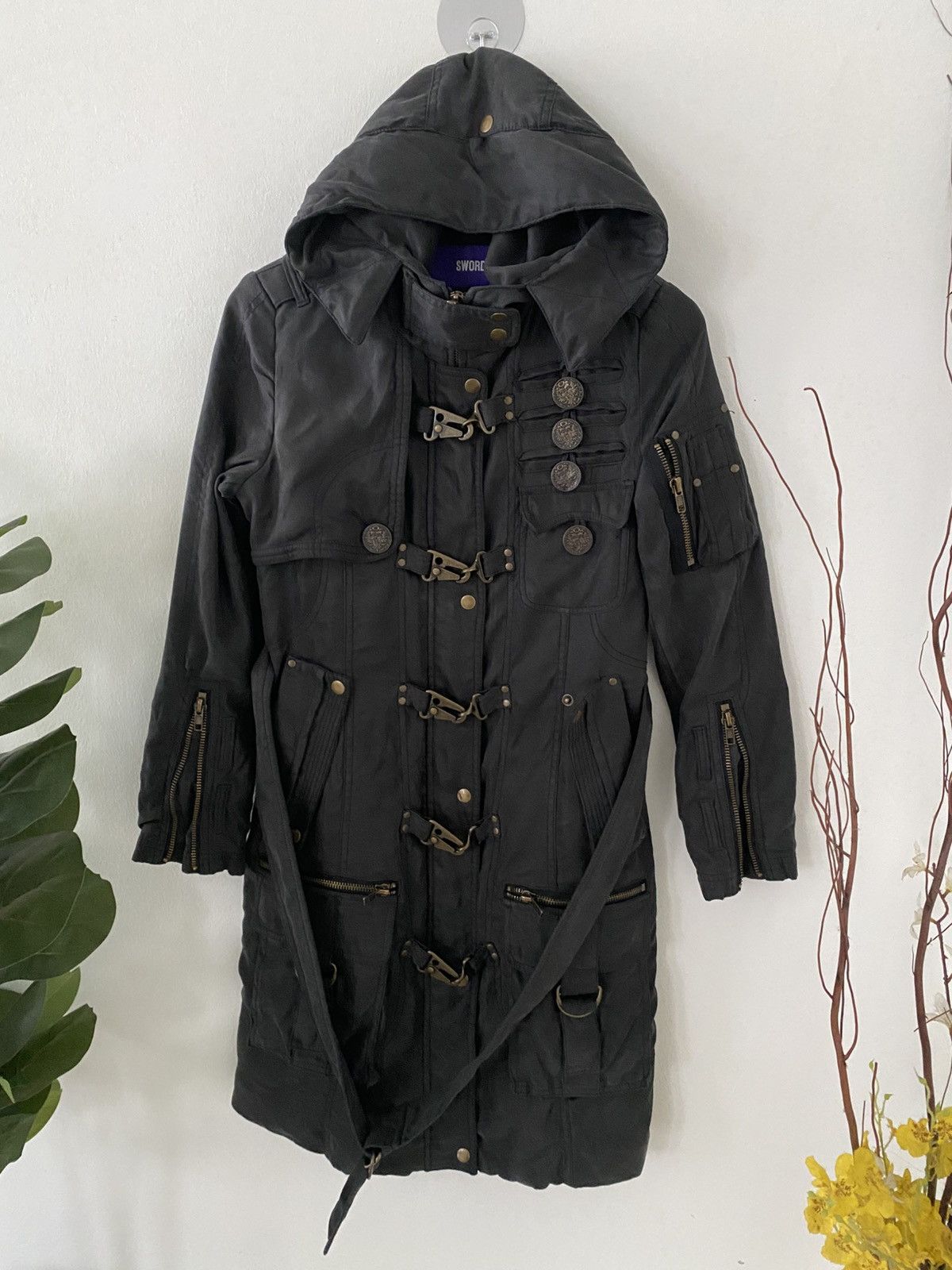 Hysteric Glamour × Japanese Brand × Le Grande Bleu (L.G.B.) 🇯🇵 SWORDFISH PUNK JACKET MULTIPOCKET DESIGN L.G.B HOODIE Size US M / EU 48-50 / 2 - 3 Thumbnail