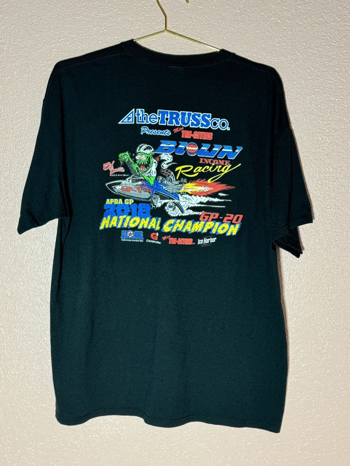 Japanese Brand × Vintage Sweet Vintage Hydroplane Tee “Champs” 2018 Size US XL / EU 56 / 4 - 1 Thumbnail